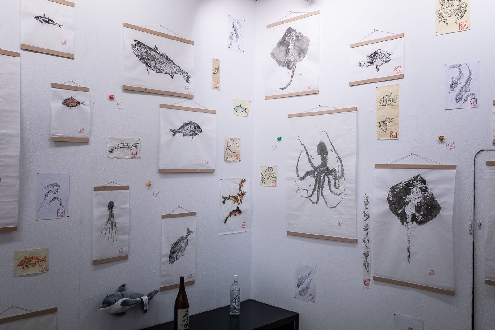 Imágenes de la inauguración de la muestra de Grafistas Onubenses