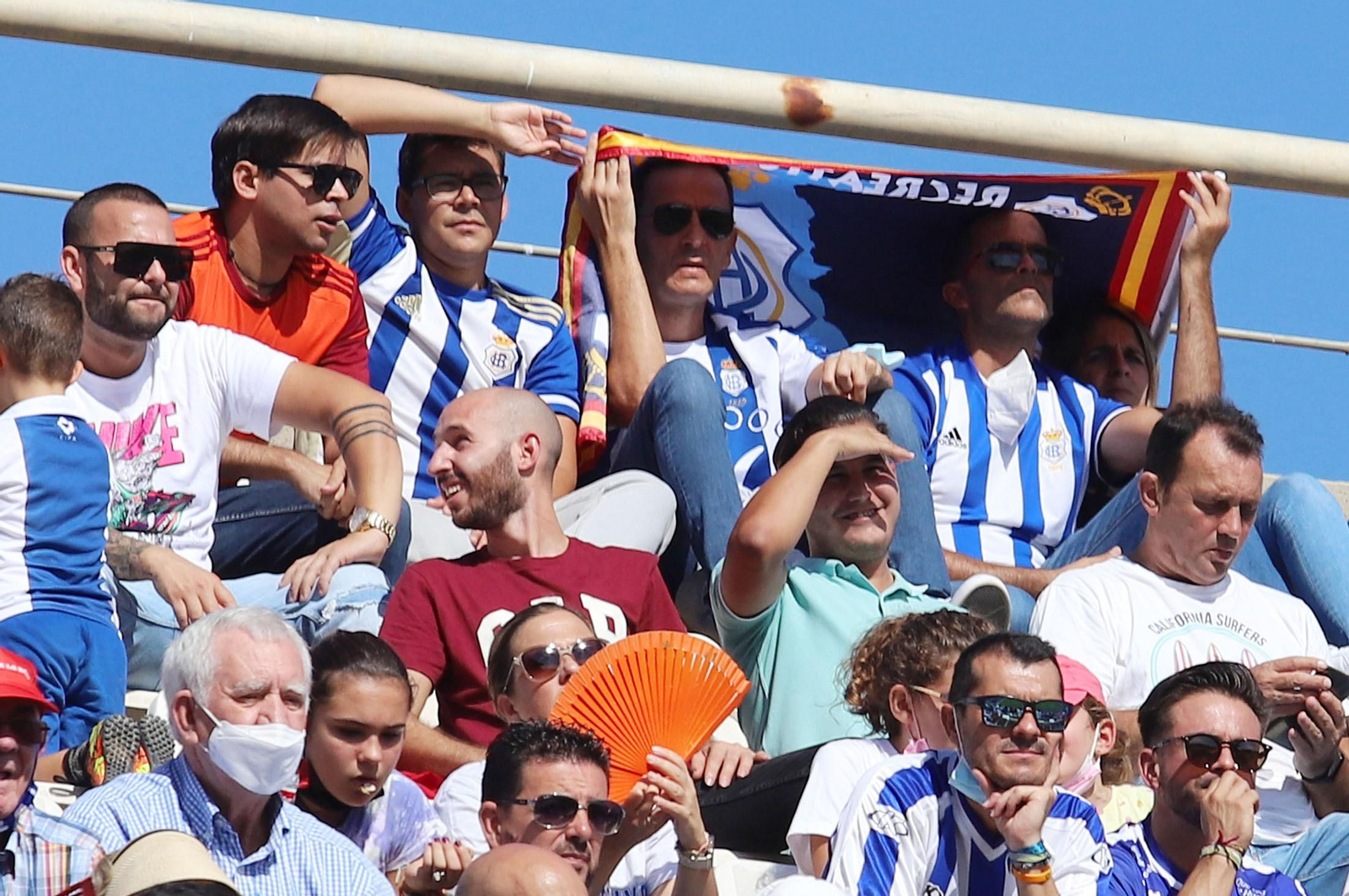 Imágenes de la mejor afición en el Recre-Gerena