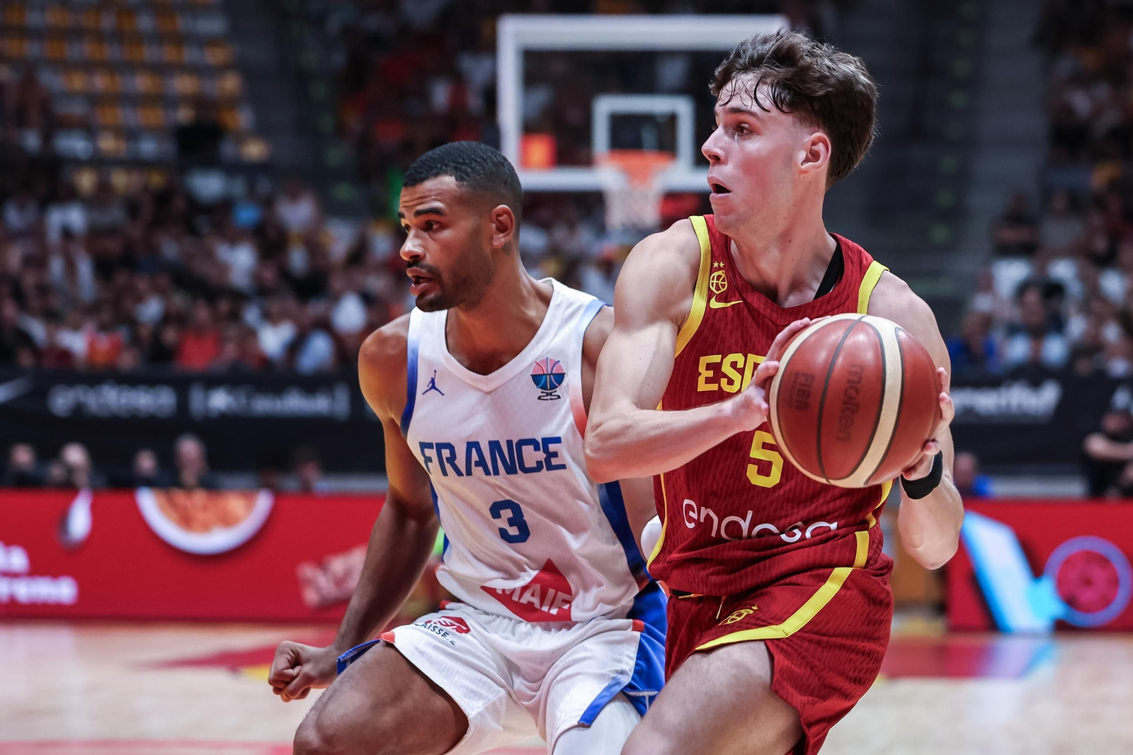 Las fotos del España - Francia de baloncesto