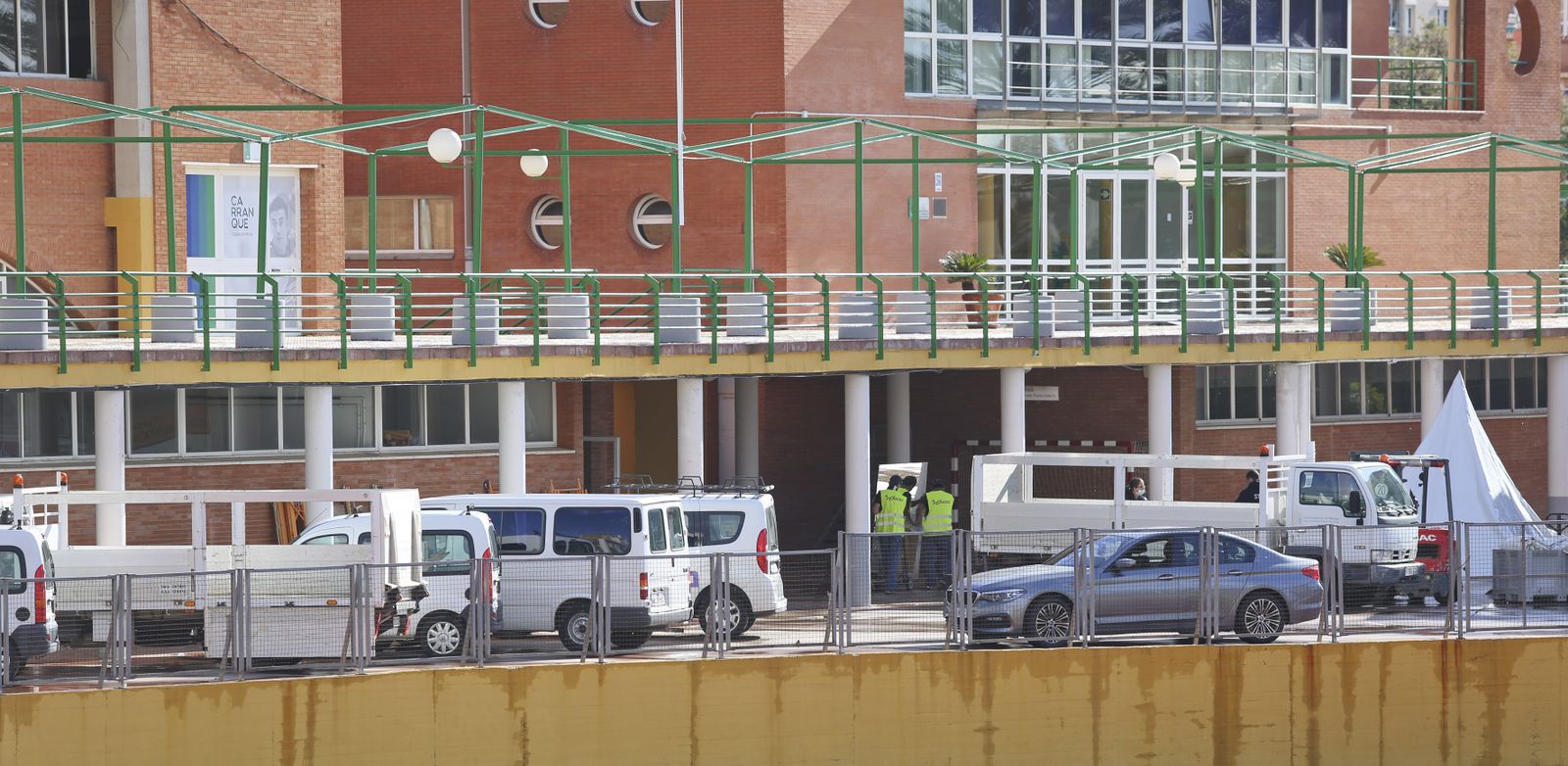 Carranque se convierte en un hospital de campaña