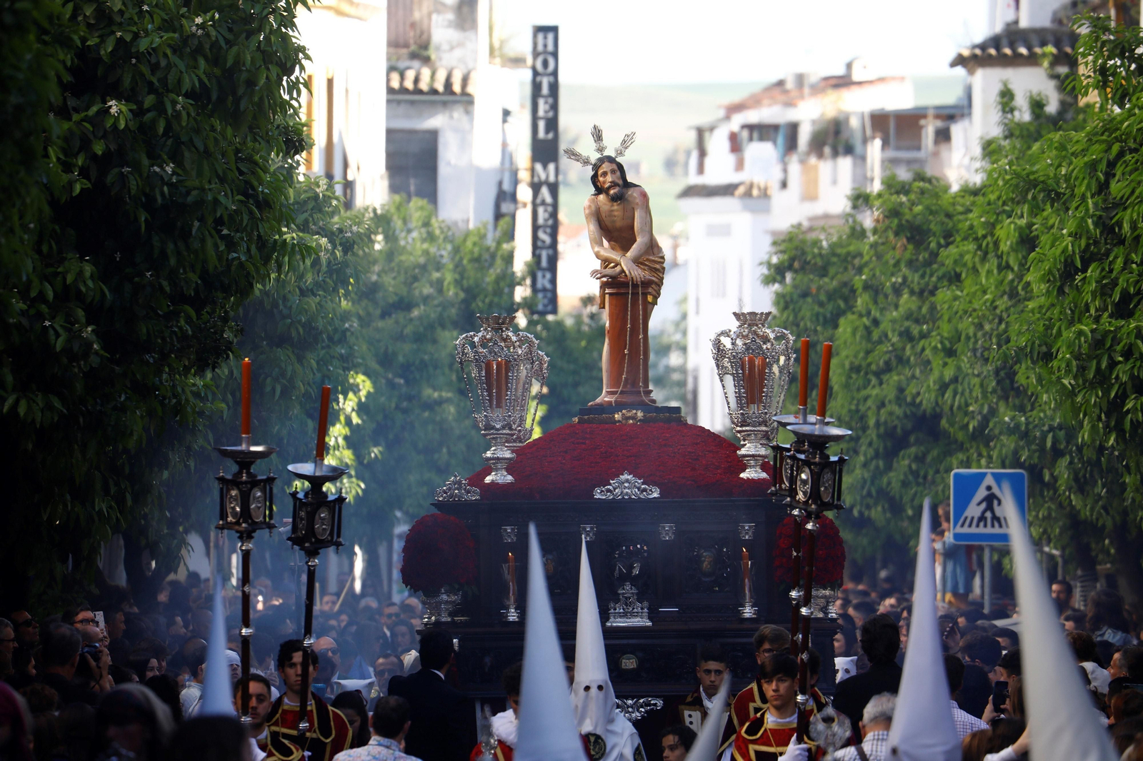 La procesión de la Hermandad del Huerto de Córdoba, en imágenes.