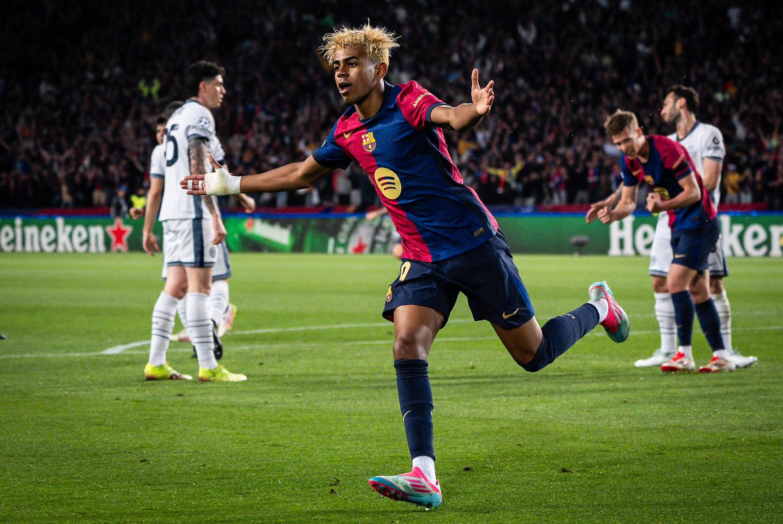 Las mejores fotos del Barcelona - Inter