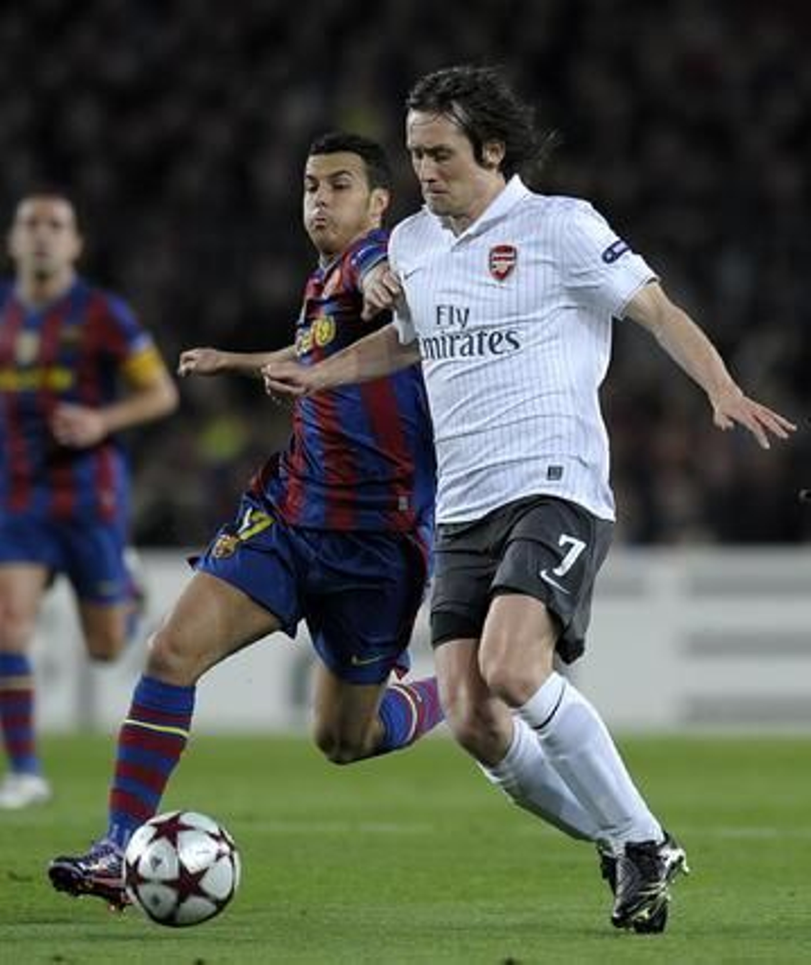 El Barcelona se clasifica para la semifinal de la Liga de Campeones tras ganar al Arsenal. / AFP