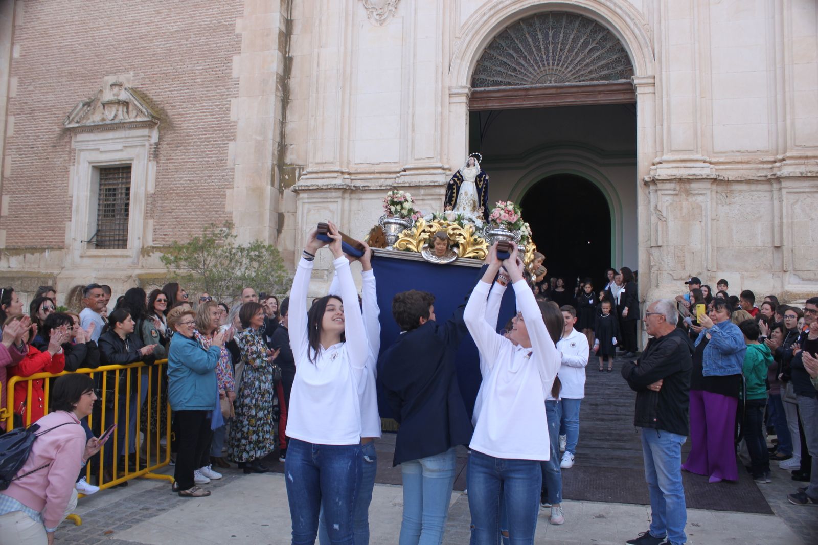 La primera procesión infantil de Vélez-Rubio, en imágenes