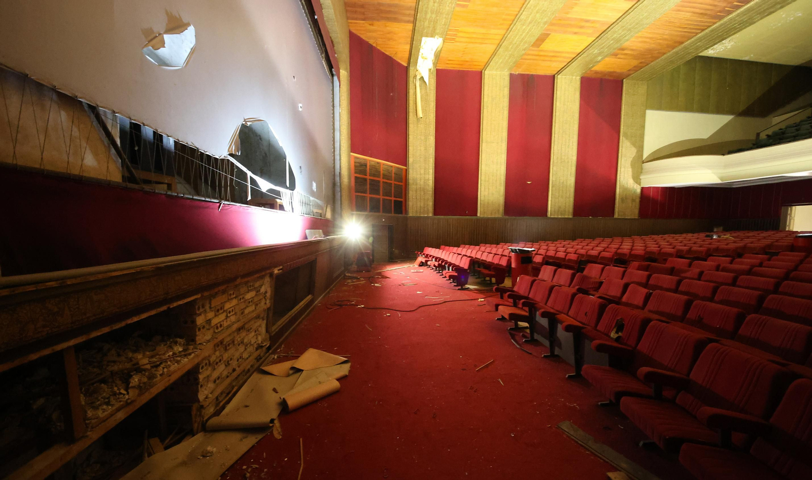 Así está el Cine Jerezano por dentro