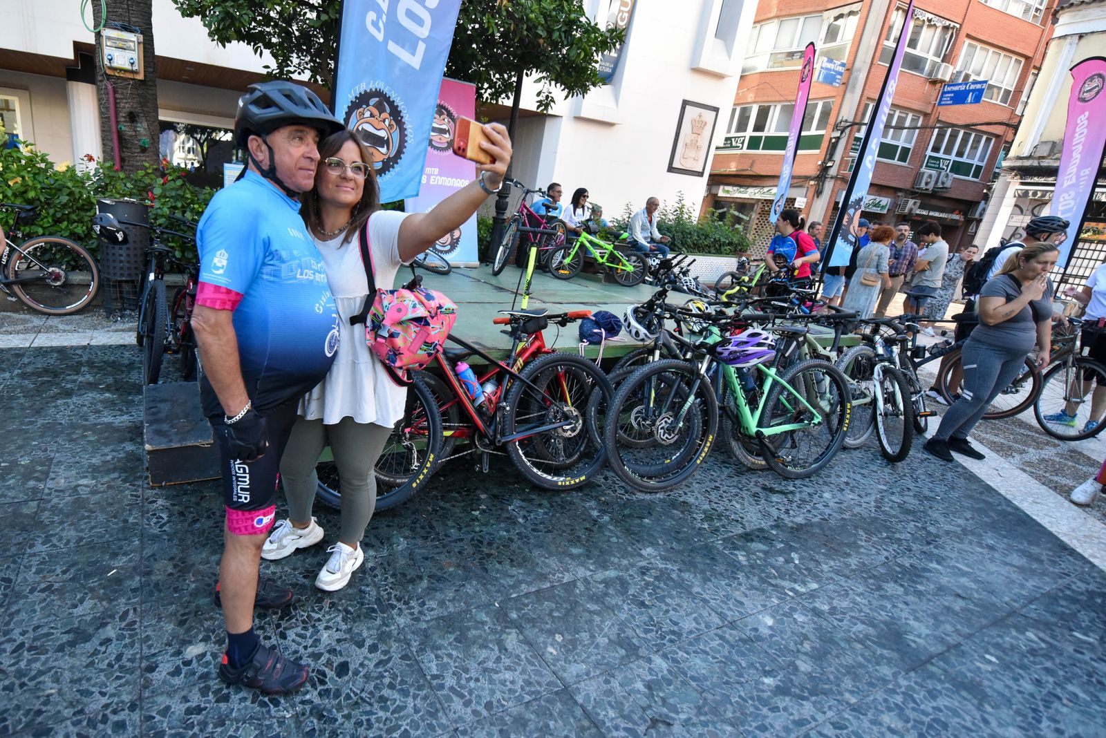 Las fotos del Día de la Bicicleta en La Línea