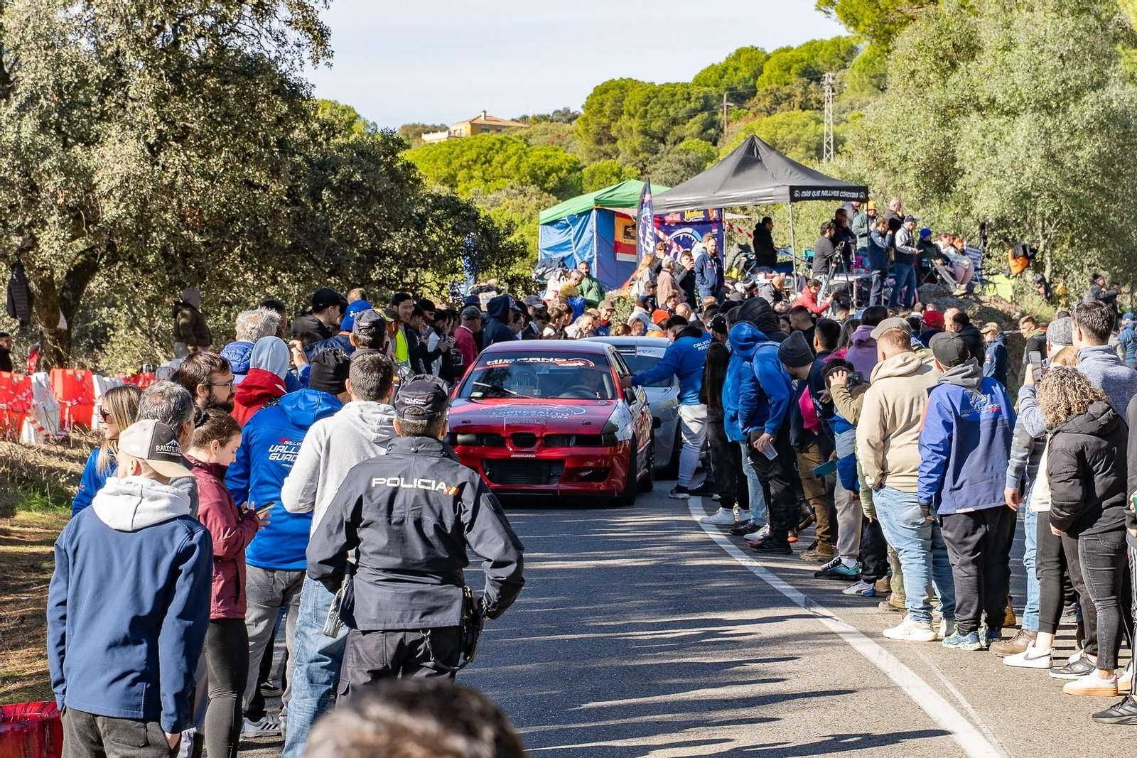 El espectacular arranque de la Subida a Trassierra, en imágenes