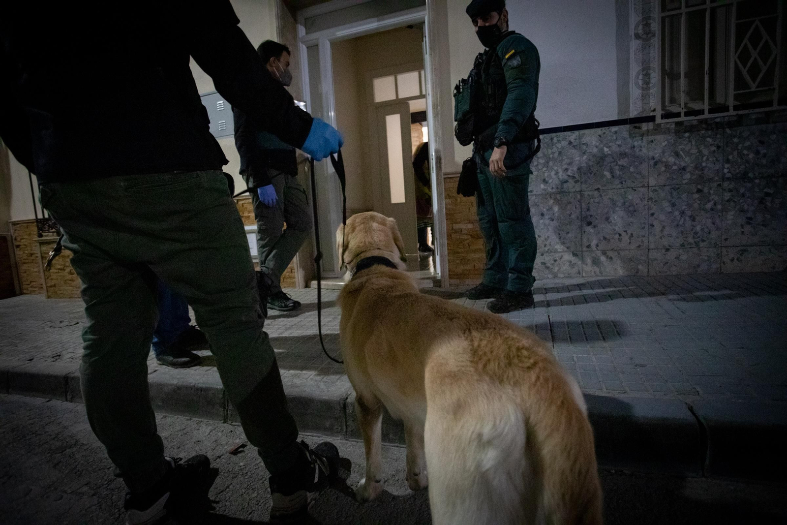 Operación de la Guardia Civil contra el clan de Los Piños en Puerto Serrano