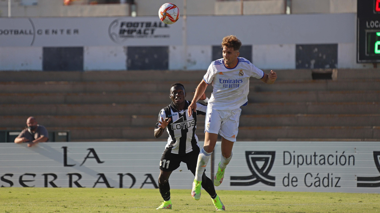Alhassan Koroma (11) durante el Balona-Real Madrid Castilla Alhassan Koroma (11) durante el Balona-Real Madrid Castilla