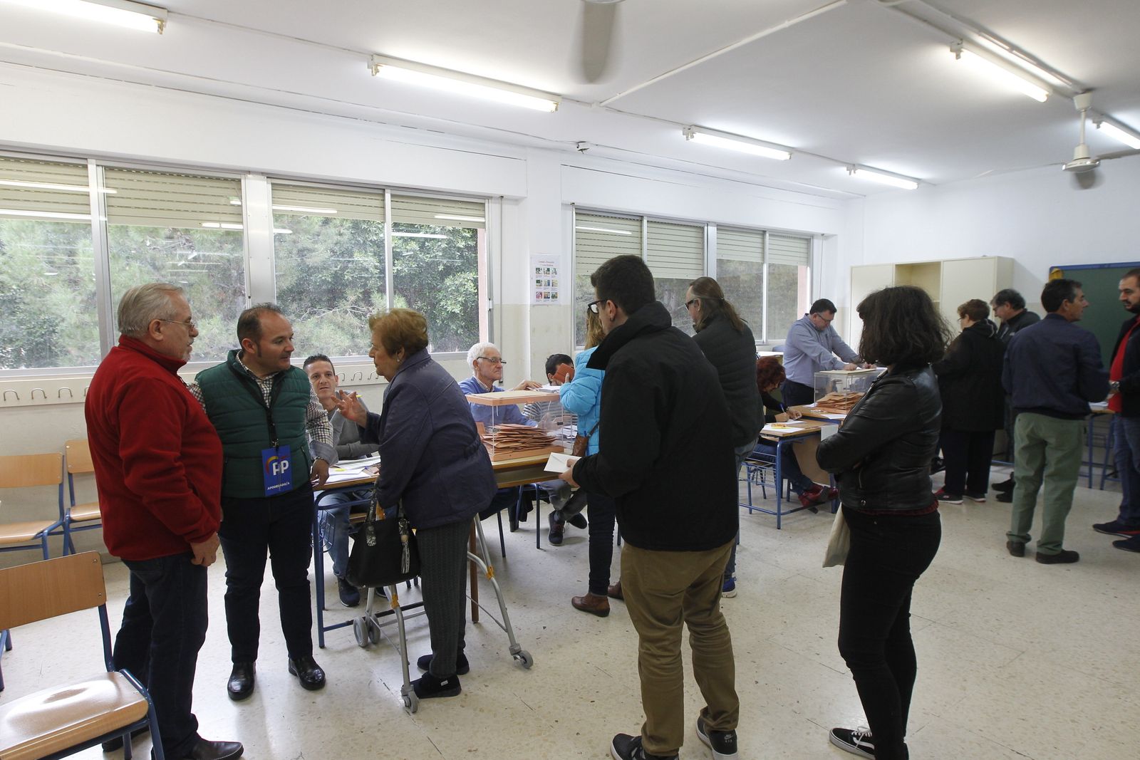 Así están votando los almerienses este 10N