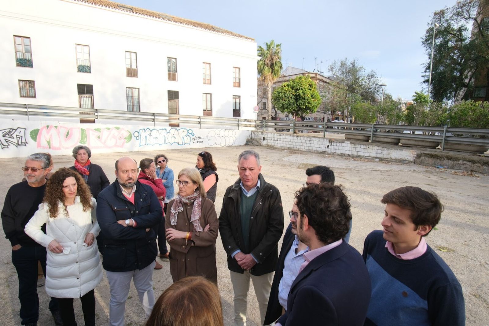 Sanz exige al alcalde que tome medidas para no poner en peligro el patrimonio de los Humeros