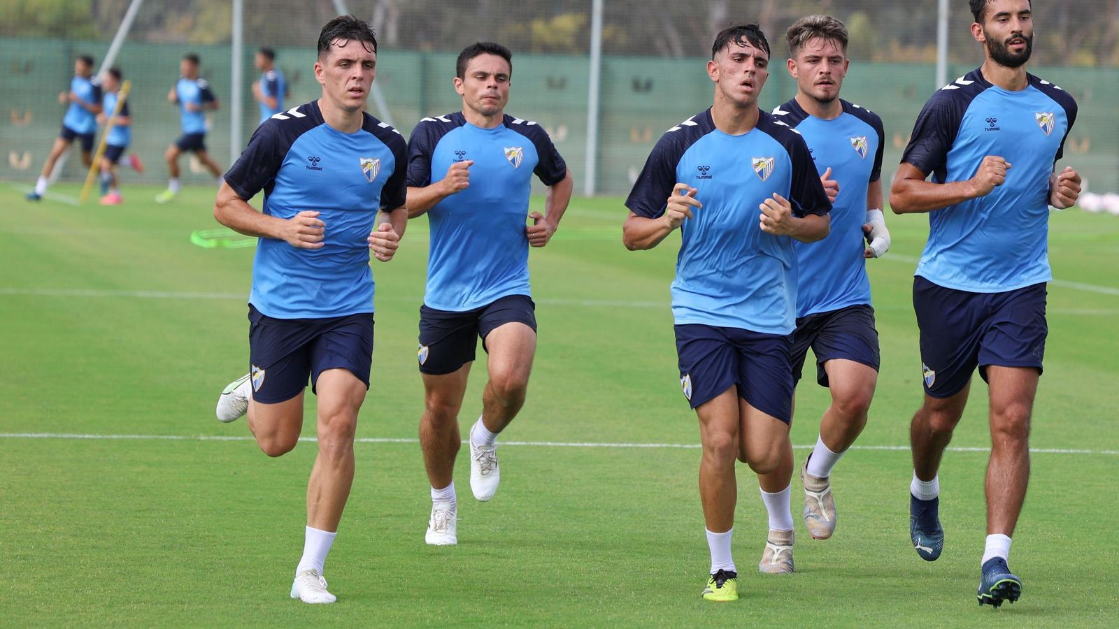 El Málaga CF prueba la Ciudad Deportiva de Arraijanal