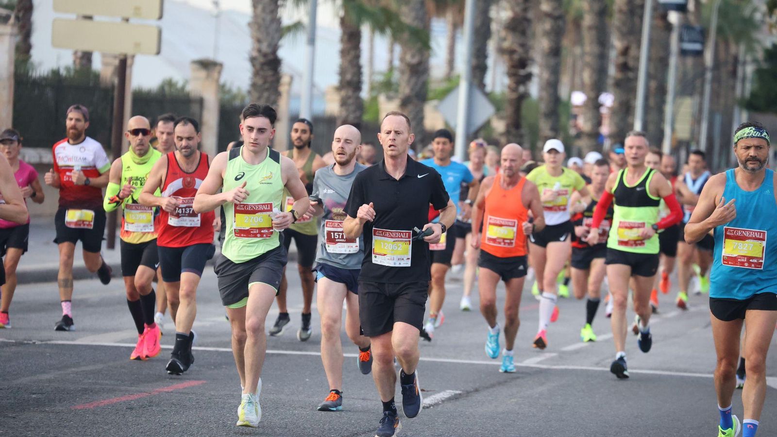 Las mejores fotos de la Maratón de Málaga 2024