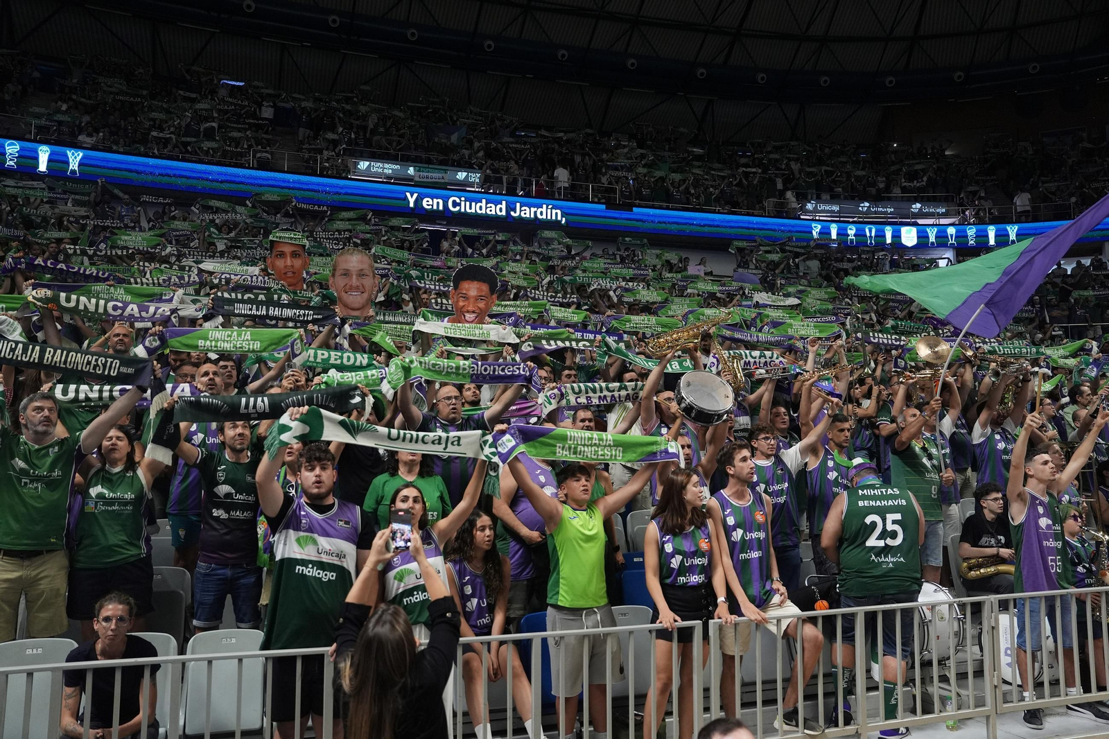 El Unicaja-Real Madrid de semifinales de play off, en fotos