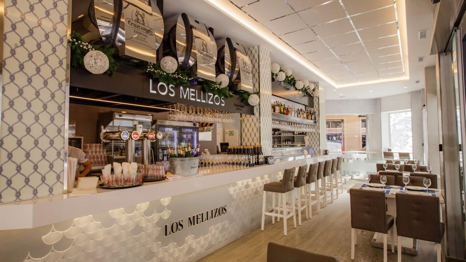 Uno de los restaurantes Los Mellizos.