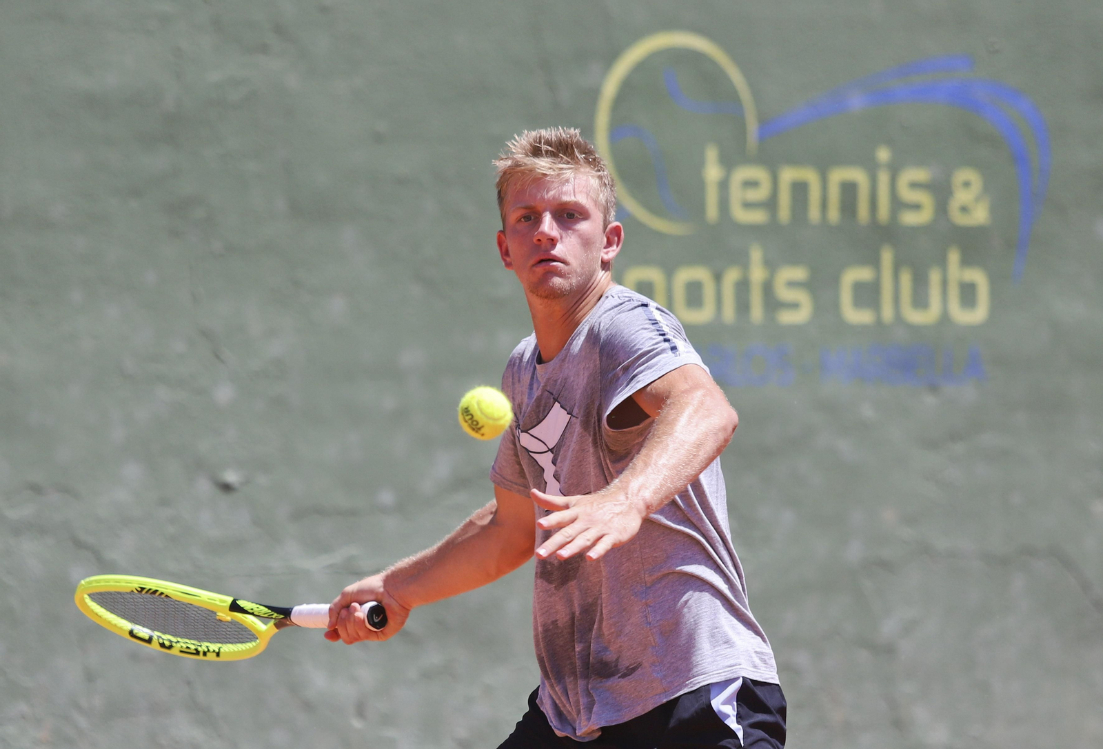 Las fotos de Alejandro Davidovich antes de acudir a Roland Garros
