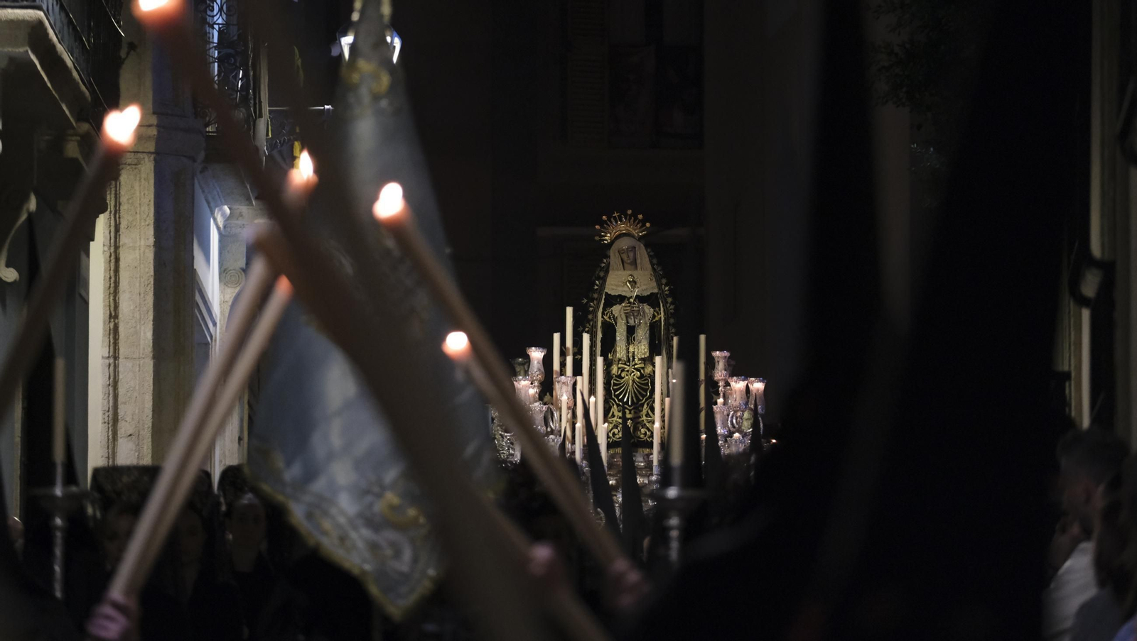 Soledad en la Semana Santa de Almería 2025