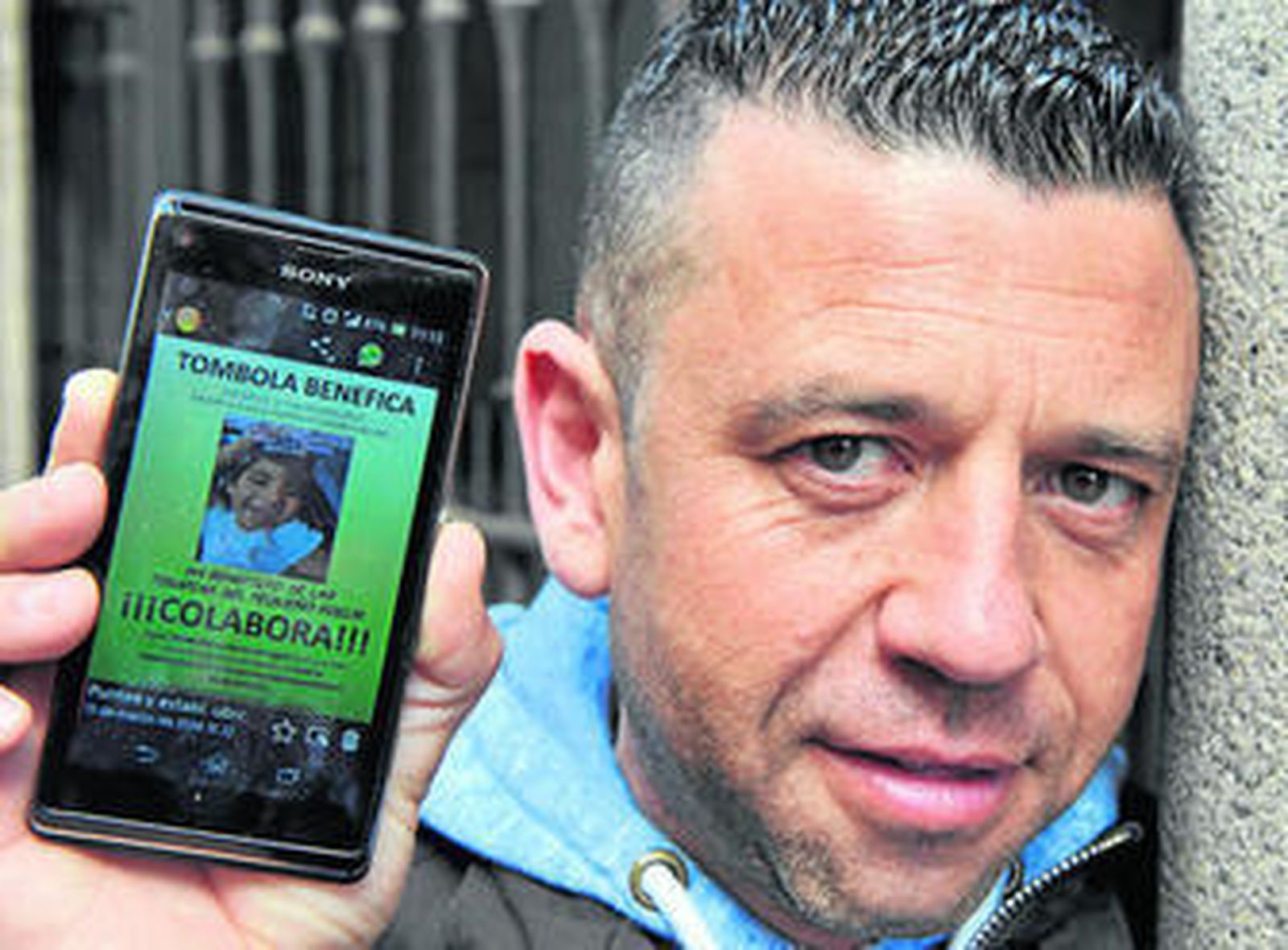 Israel Zúñiga, padre del niño con retraso madurativo.