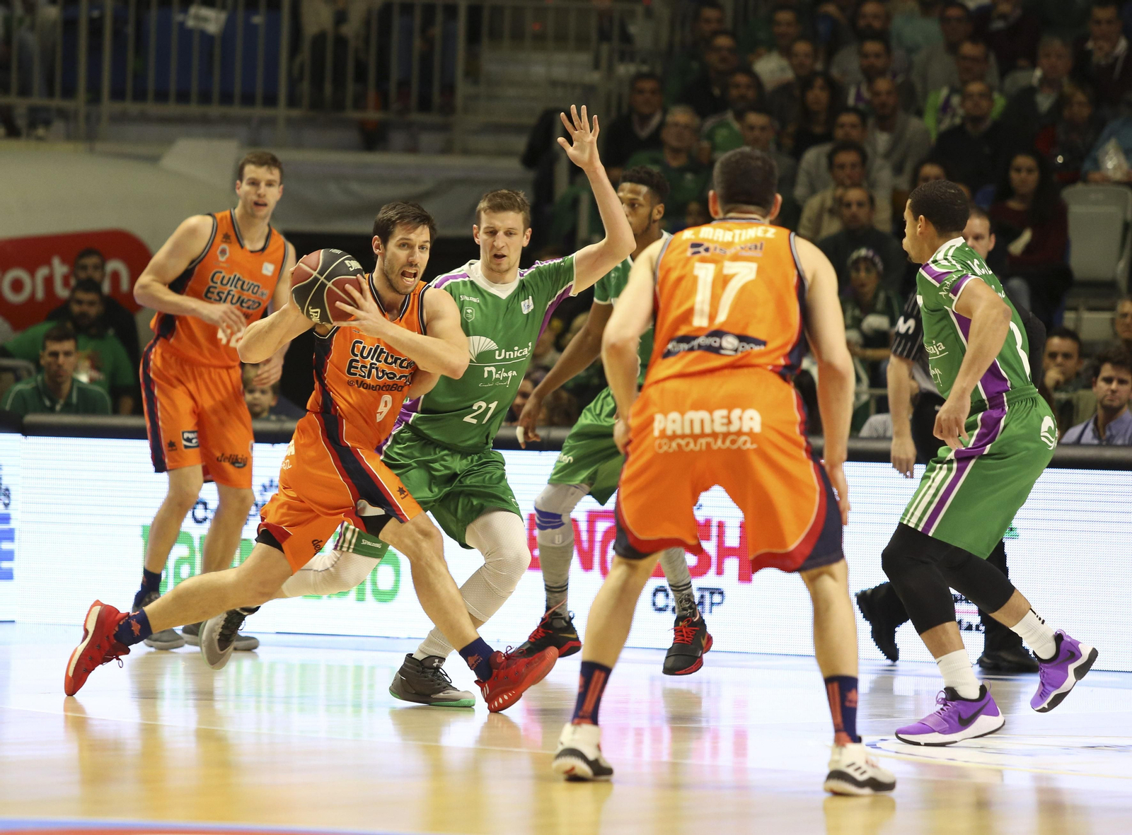 Los cinco años de Adam Waczynski en el Unicaja, en fotos