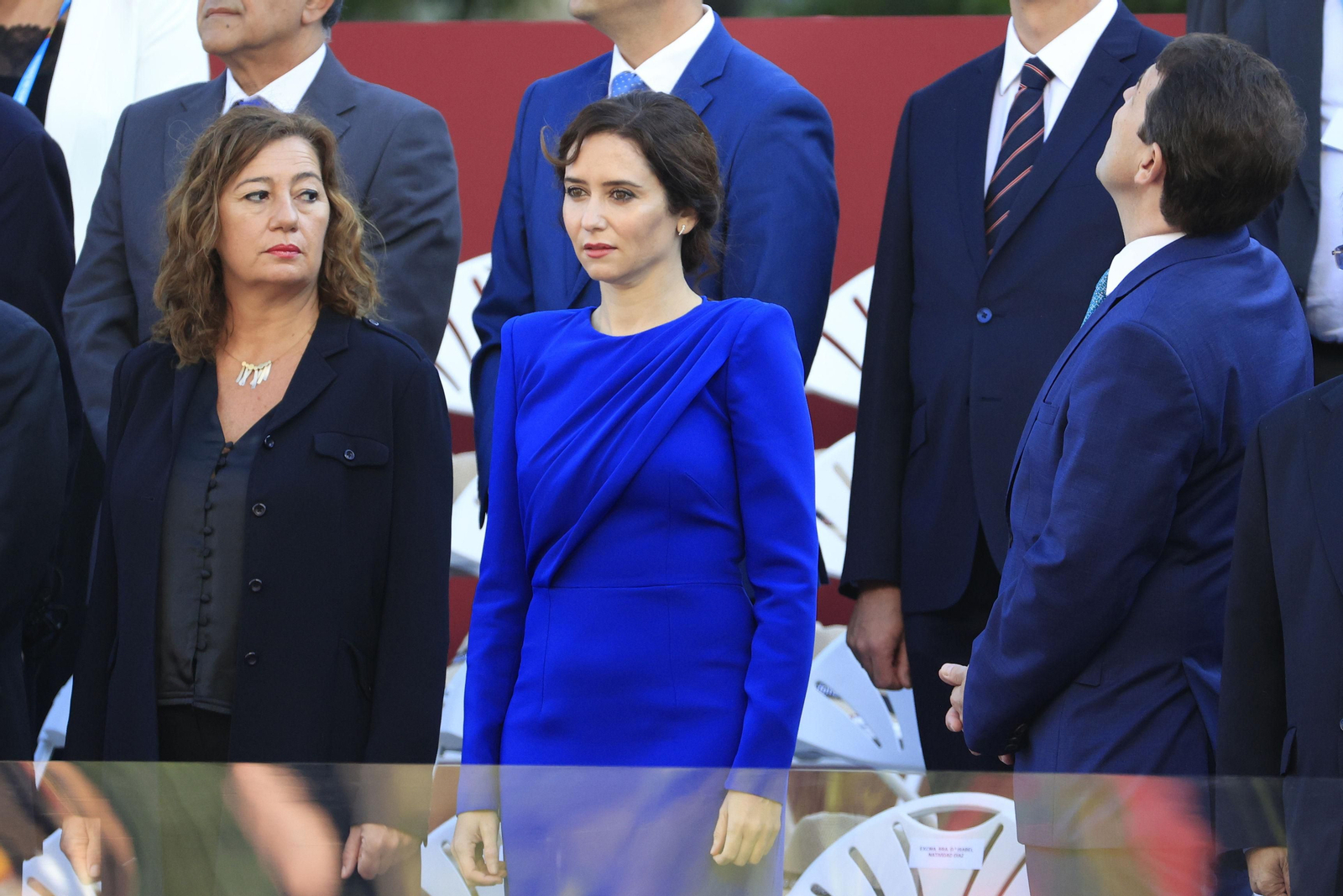 Desfile por el Día de la Fiesta Nacional, en imágenes