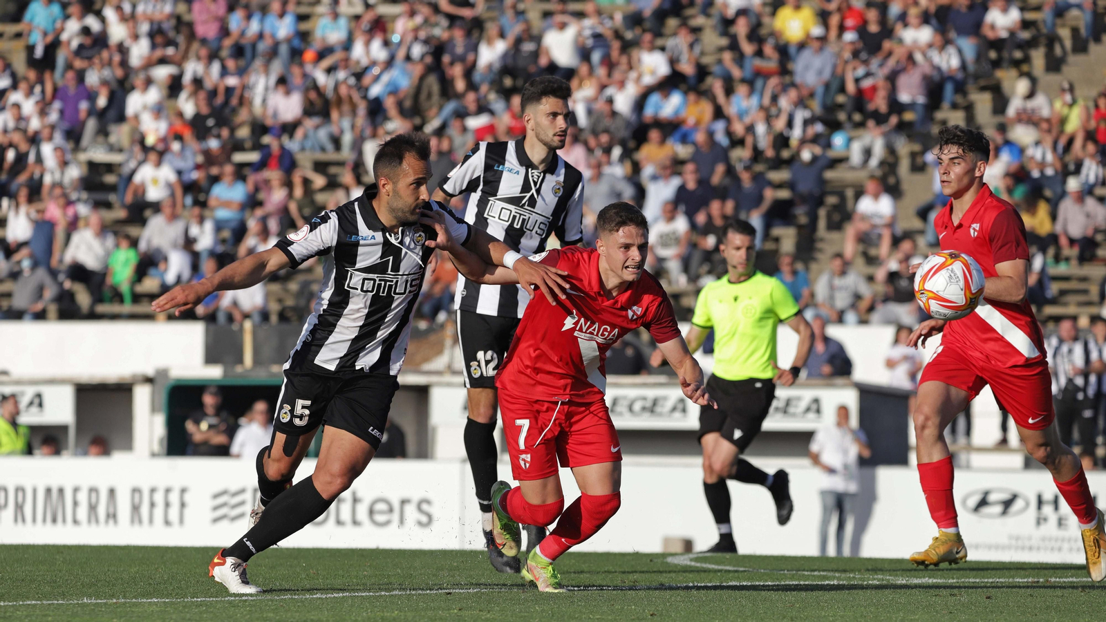 Las mejores fotos del Balona - Sevilla Atlético