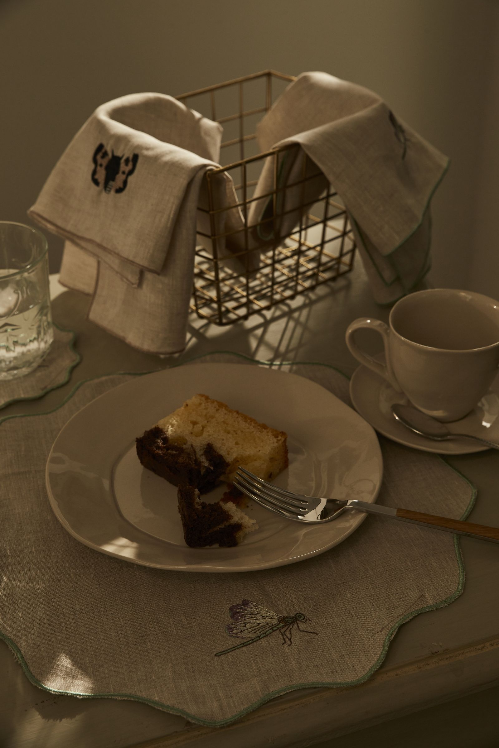 Servilletas de Apodemia.