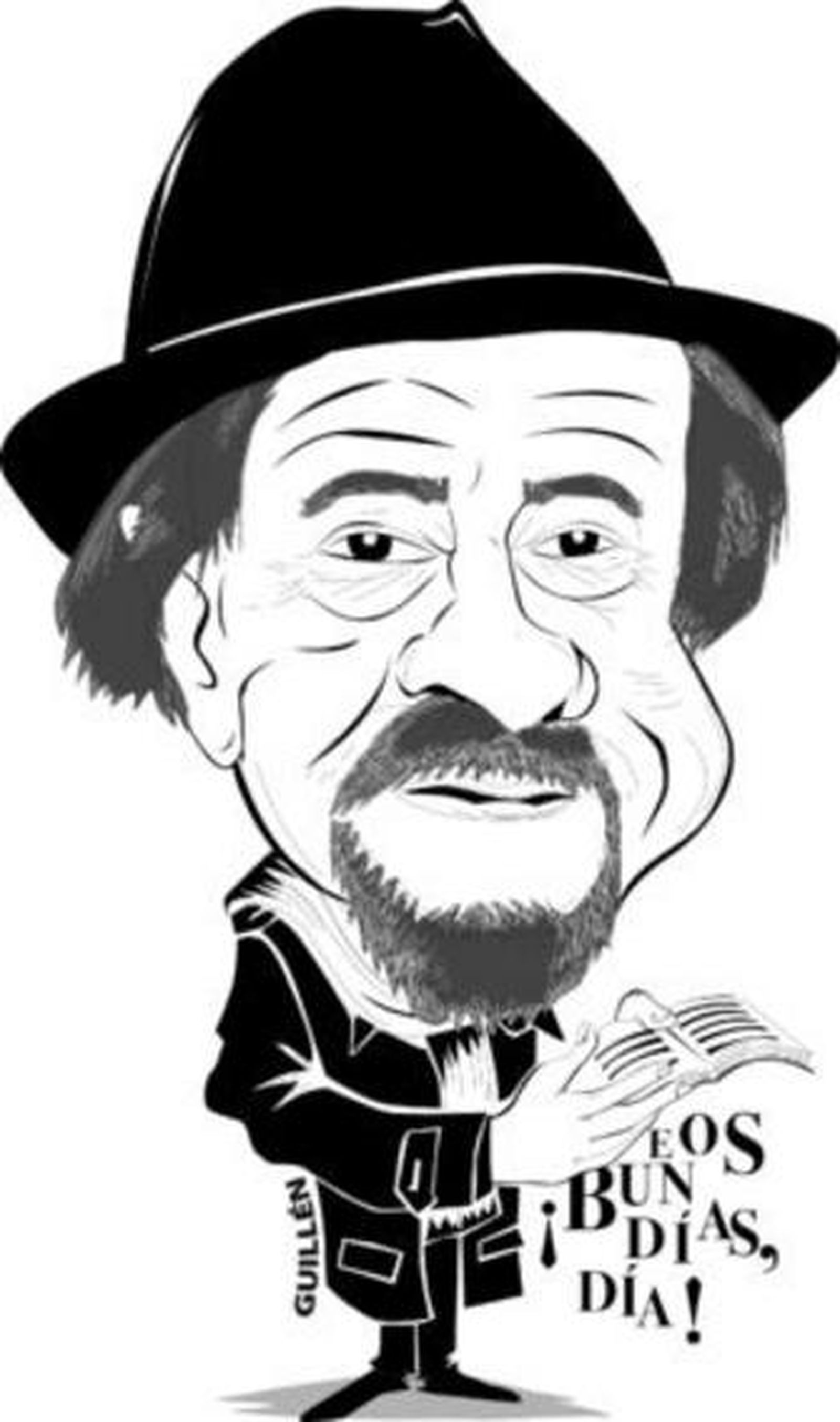 Con el poeta Allen Ginsberg en Nueva York (octubre, 1987).