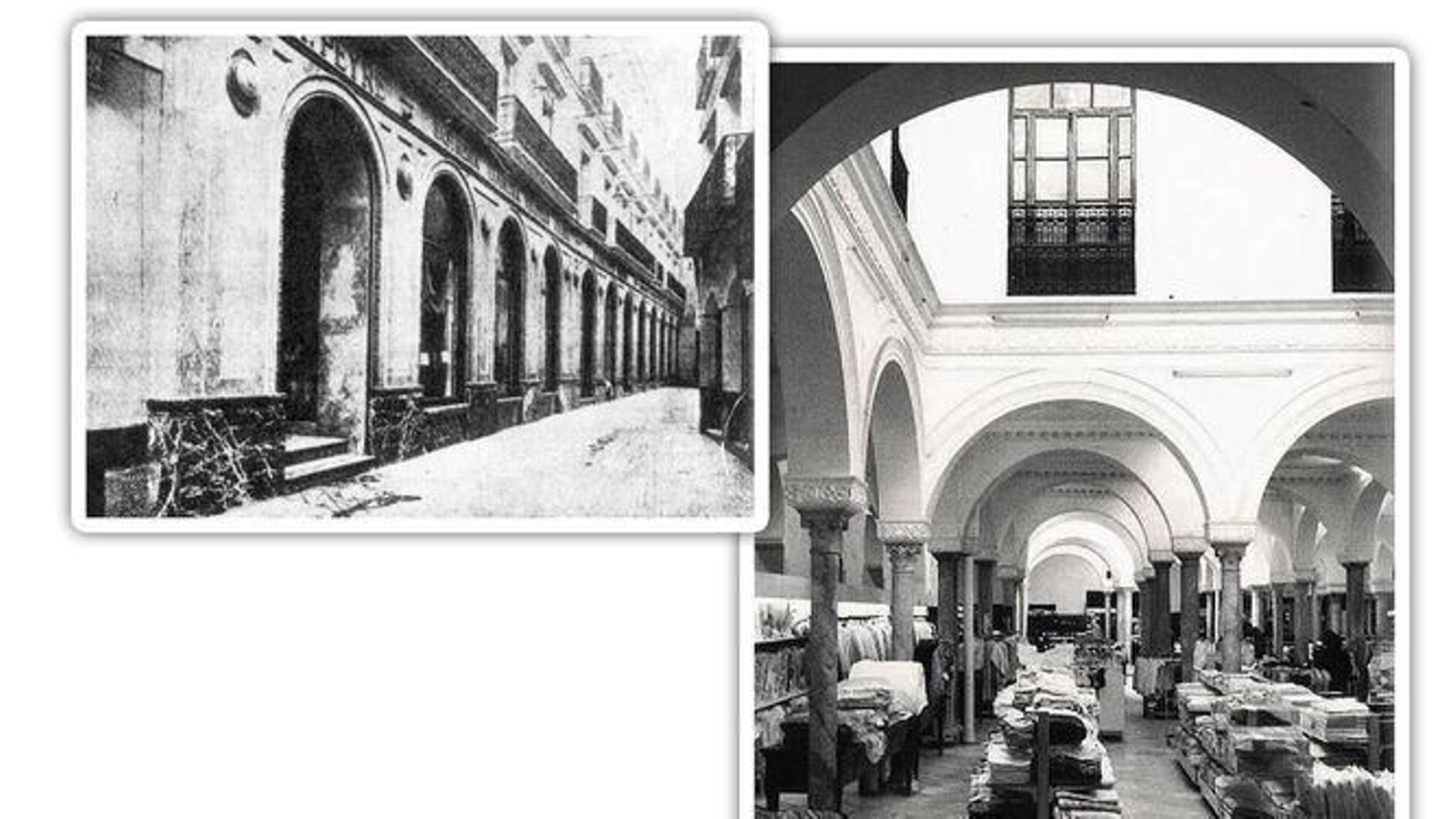 Imagen de archivo de los antiguos almacenes Peyré