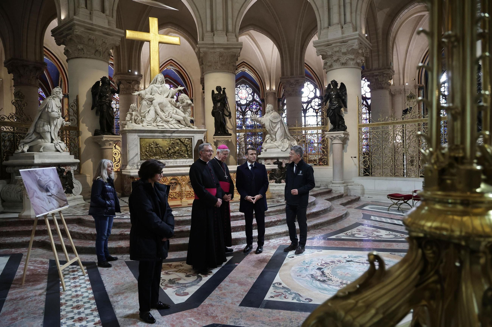 Así es el nuevo interior de Notre Dame tras la restauración Así es el nuevo interior de Notre Dame tras la restauración