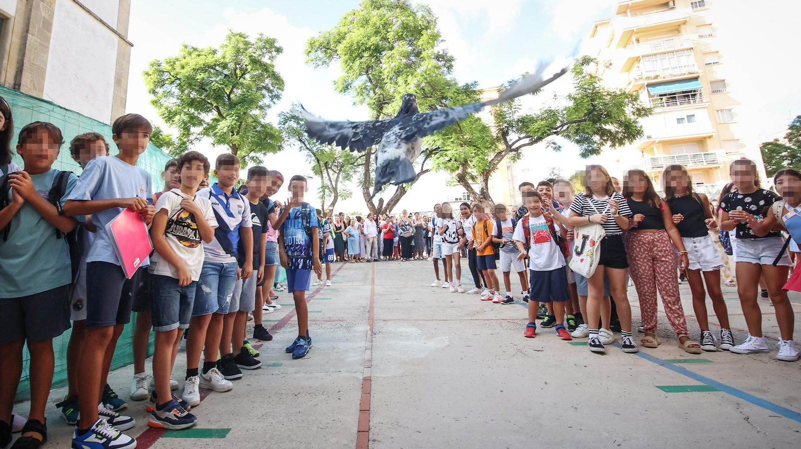 'Vuelta al cole' en el CEIP Isabel la Católica de Jerez