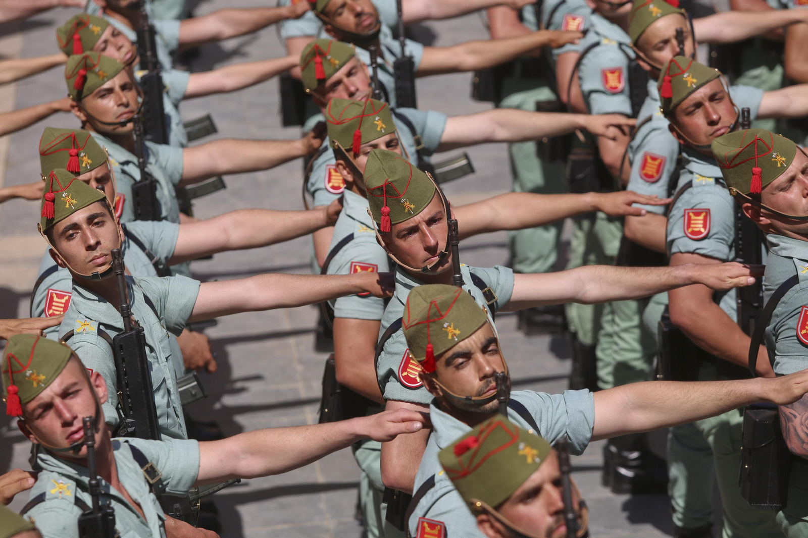 Las fotos de la Legión, en el Jueves Santo de Málaga