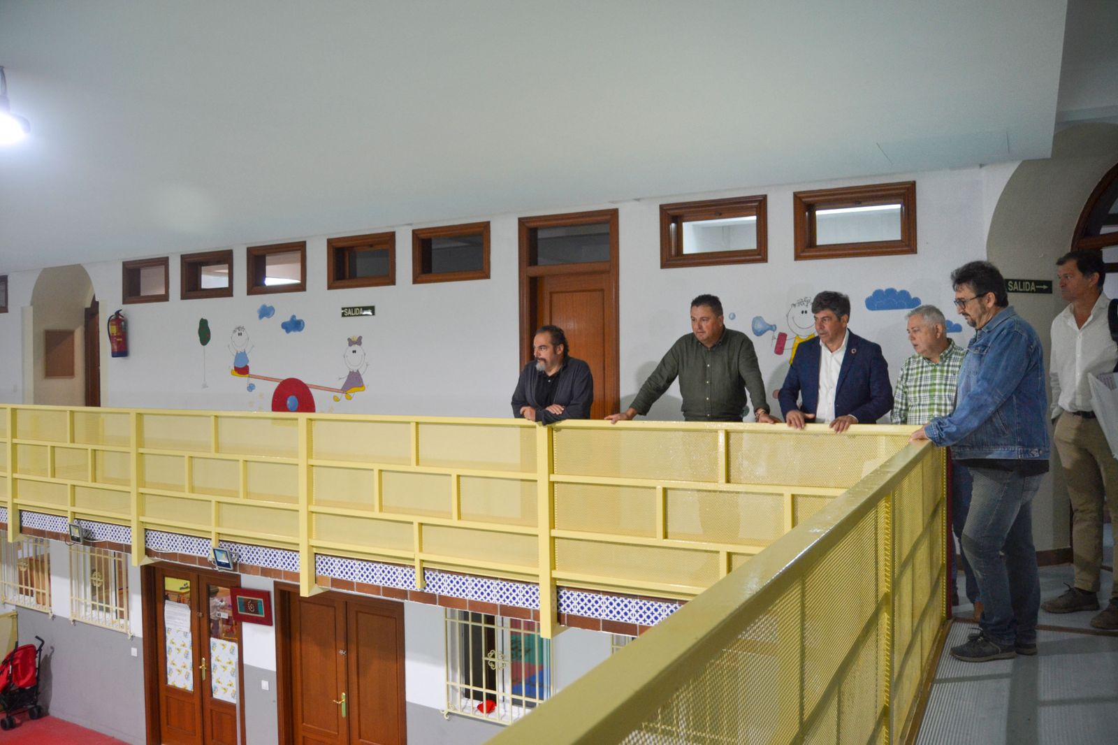 Visita a la Escuela Infantil de Montemayor.