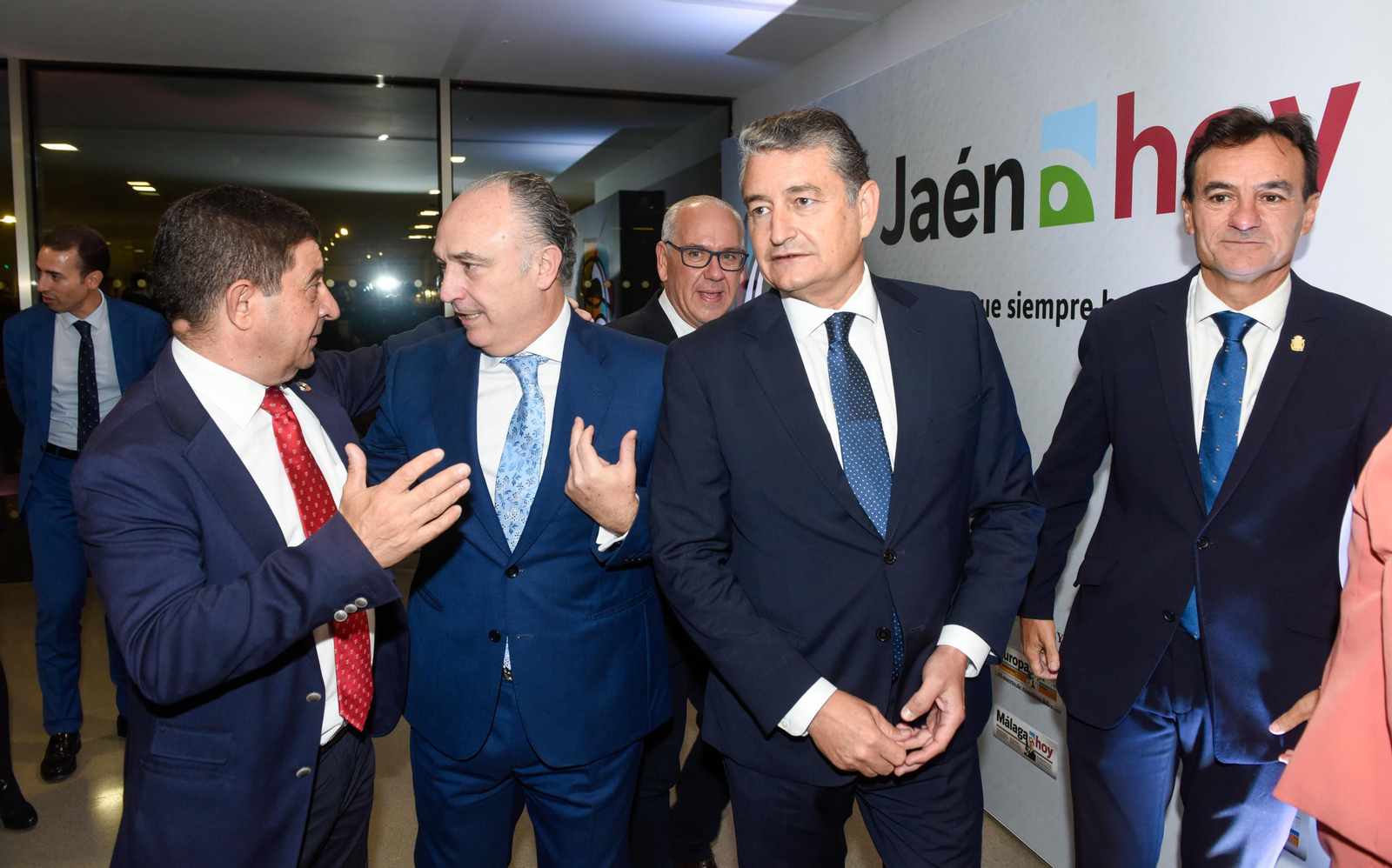 Acto de inauguración del nuevo periódico del Grupo Joly, Jaén hoy