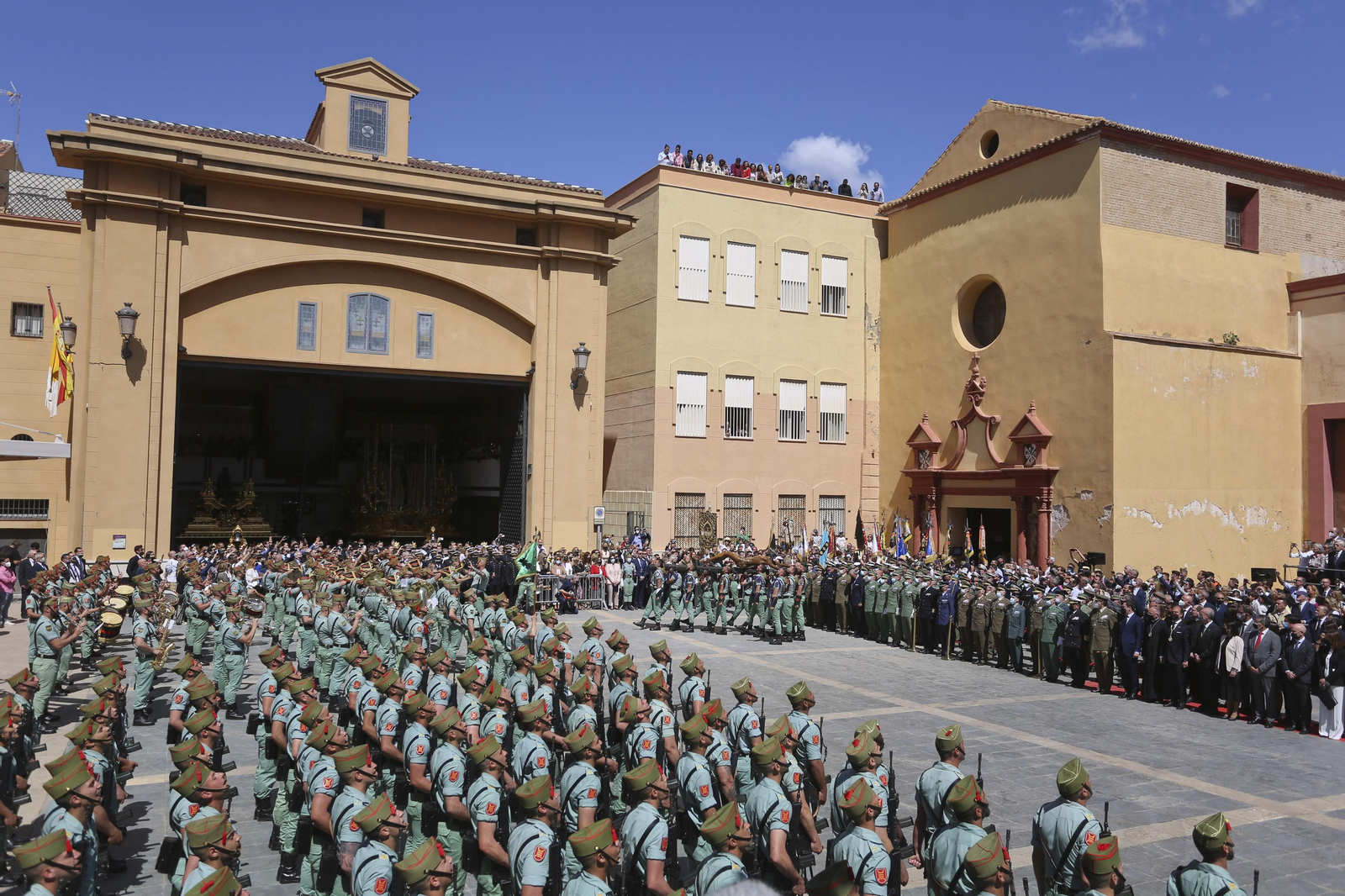 Las fotos de la Legión, en el Jueves Santo de Málaga
