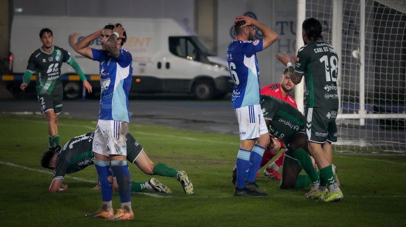 imágenes del partido del Xerez CD - Xerez DFC