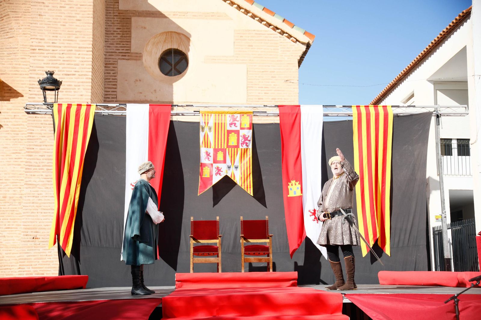 La Recreación de la Pernoctación de los Reyes Católicos en Fiñana, en imágenes