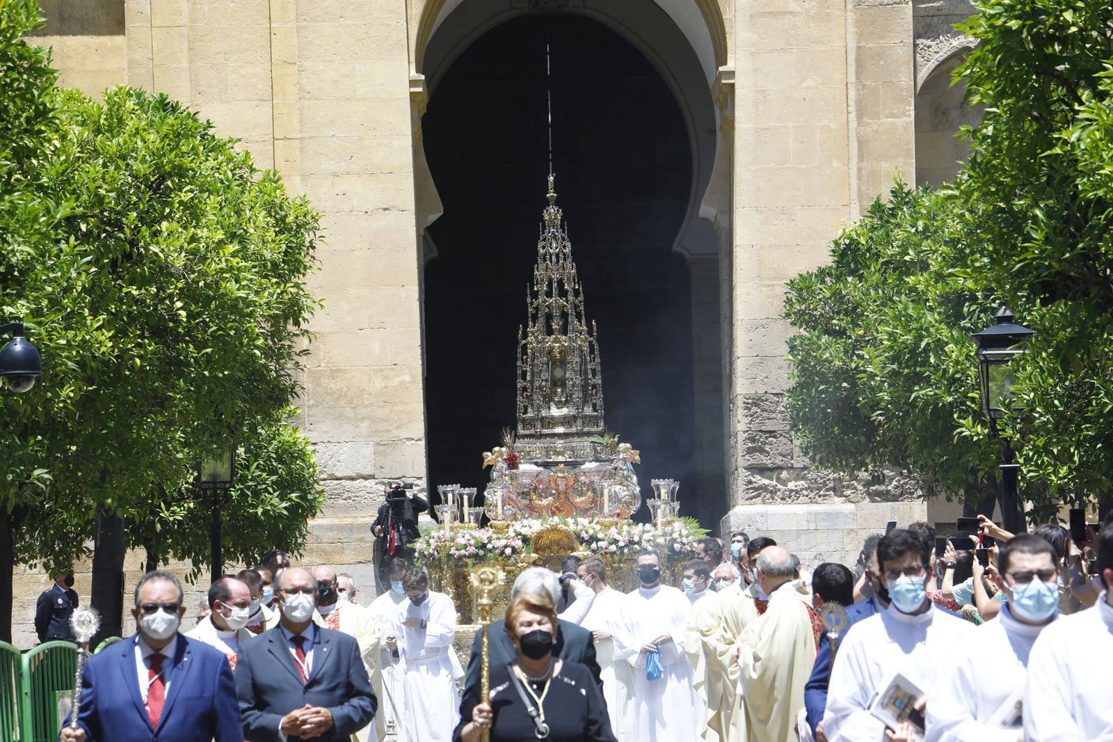 La procesión del Corpu Christi de Córdoba, en imágenes