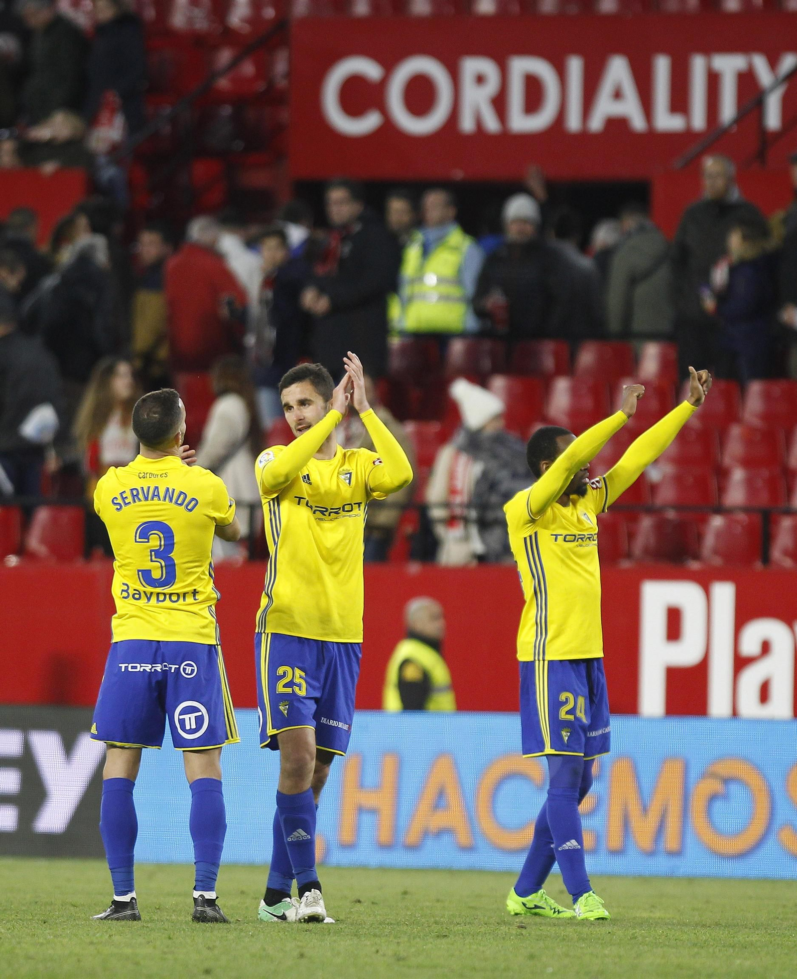 Las imágenes del Sevilla-Cádiz