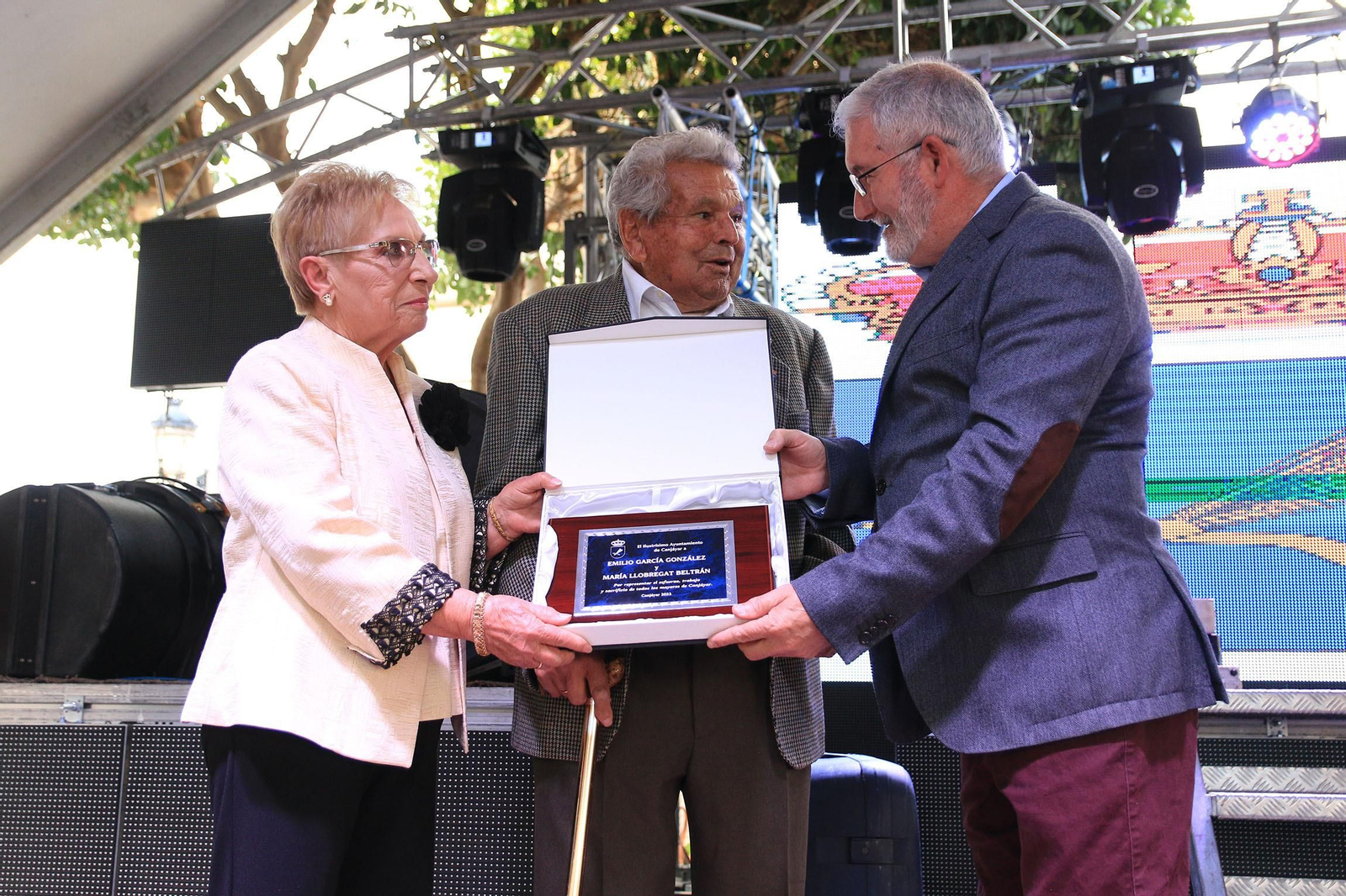 Pregón y coronación de reinas y damas de honor en las fiestas de Canjáyar