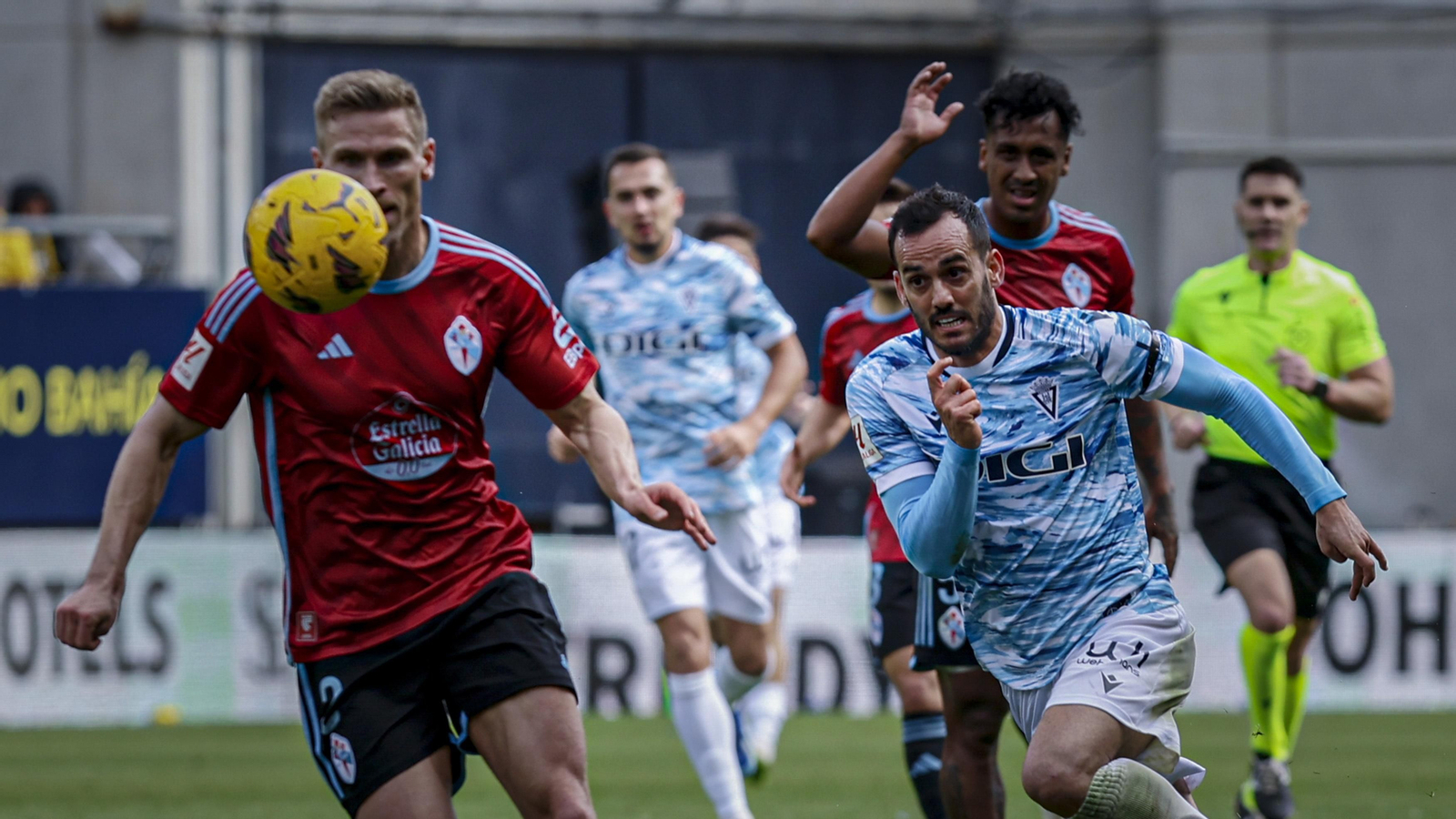 Partido de fútbol Cádiz CF - RC Celta.