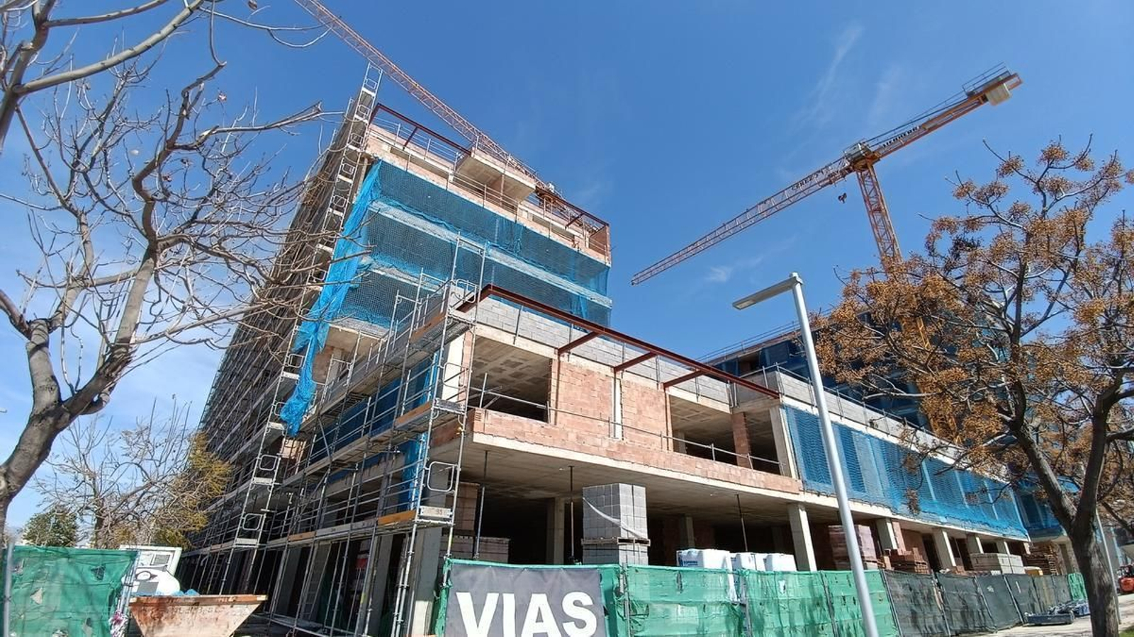 Viviendas en construcción