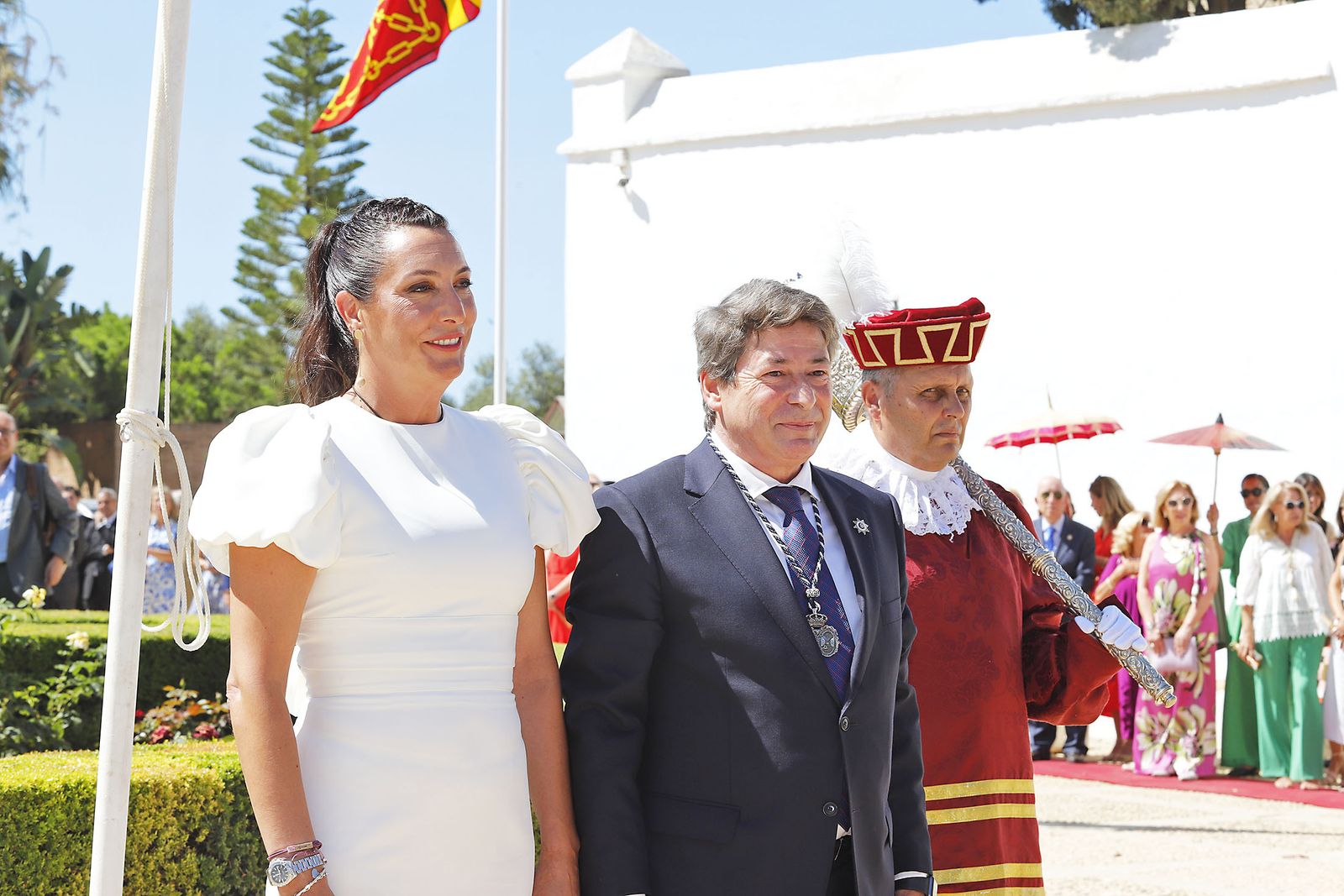 Imágenes del acto Institucional del 3 de Agosto den La Rábida