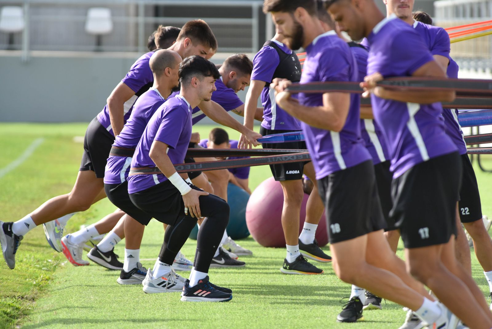Las fotos del entrenamiento de la Balona