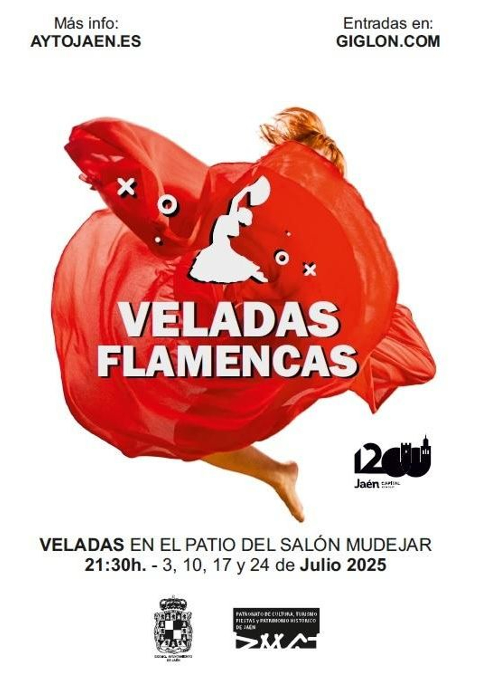 Cuatro noches de arte y duende es lo que proponen las Veladas Flamencas de Jaén para este 2025.