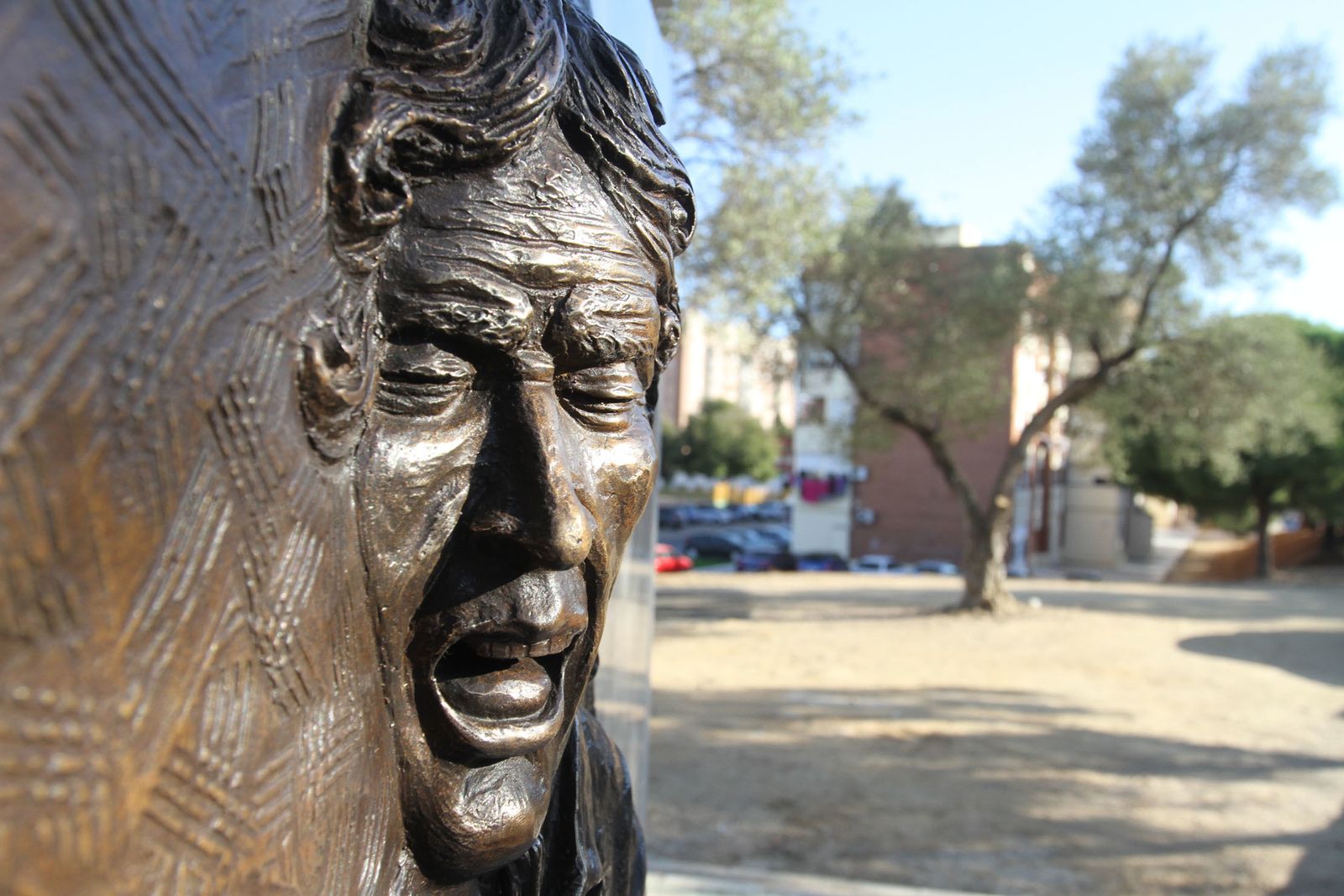 Inaguración del monumento al Niño Miguel.