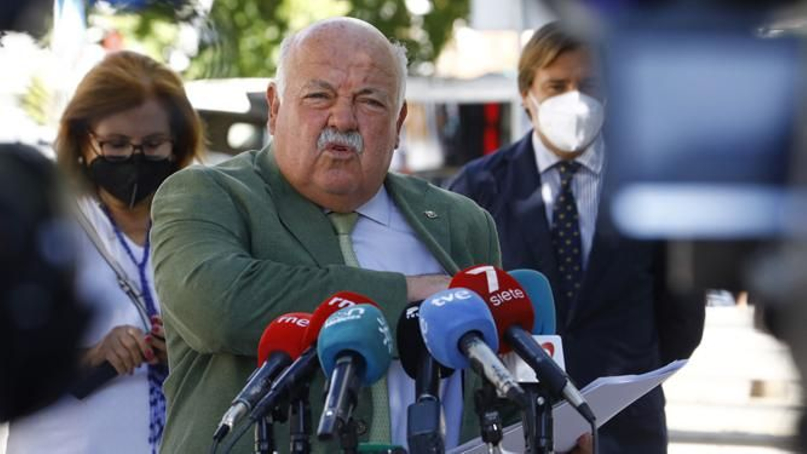 El consejero de Salud y familias, Jesús Aguirre, en una imagen de archivo.