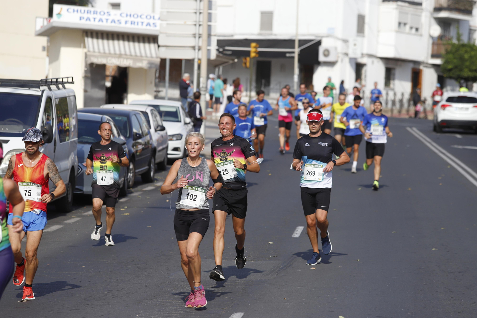 Las imágenes de la vuelta a Huelva de atletismo