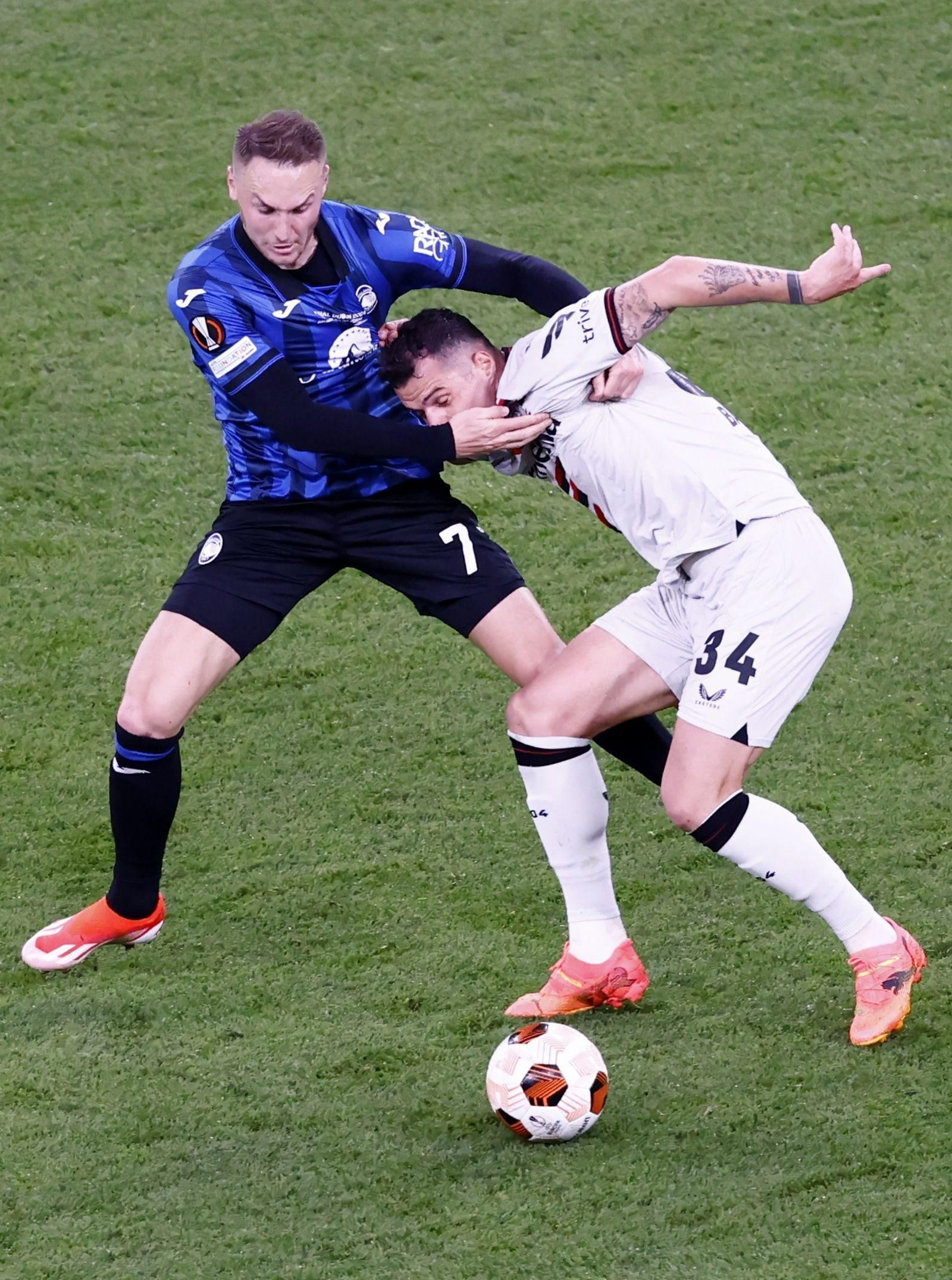 Las mejores fotos del título de la Atalanta en la Liga Europa