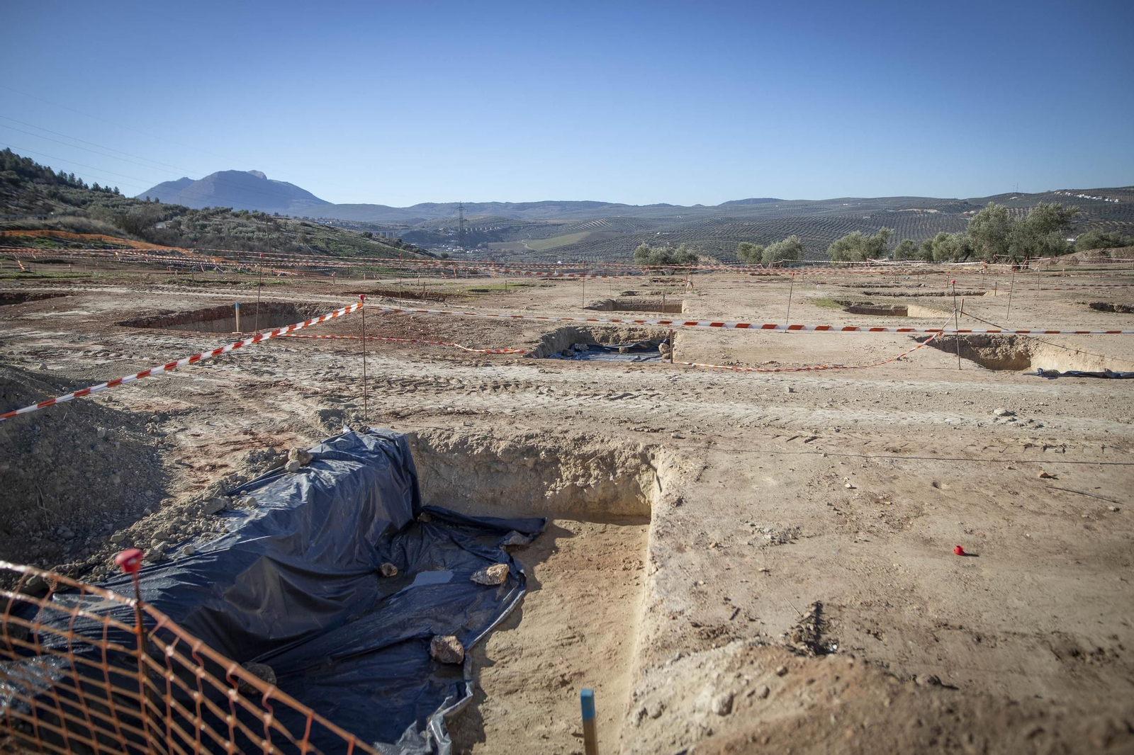 Así están las obras del tramo de Riofrío de la Variante de Loja después de nueve meses en obras