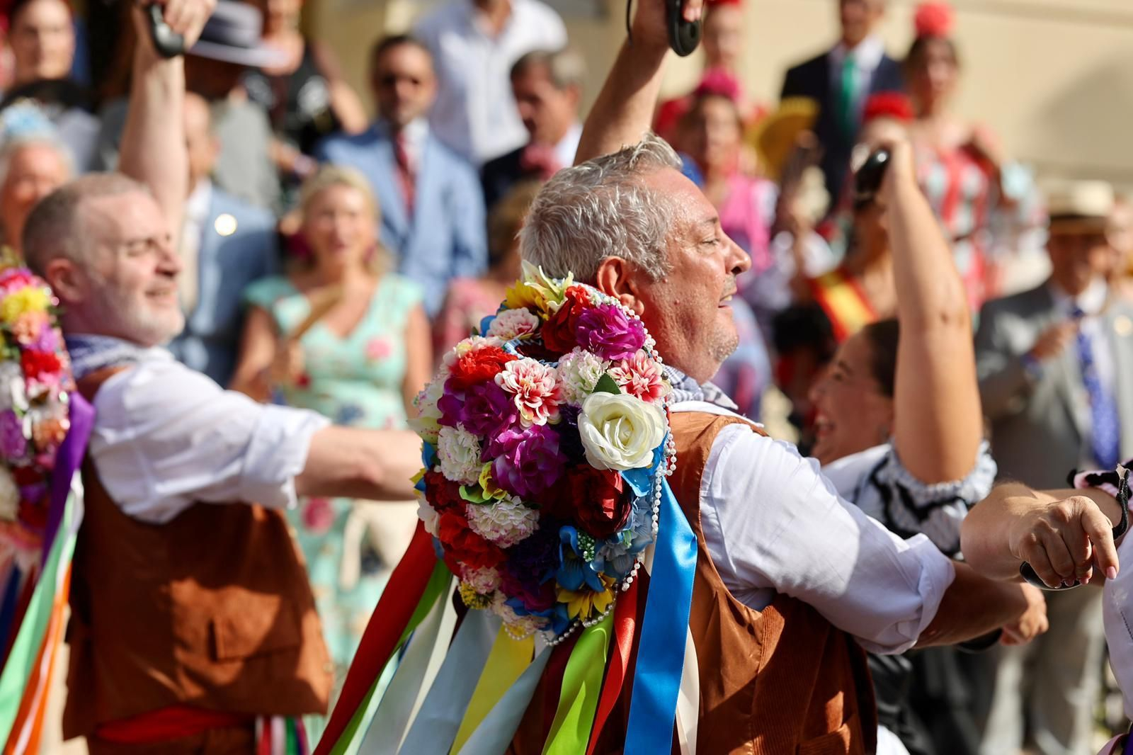 La Romería al Santuario de la Victoria que inicia la Feria de Málaga, en imágenes
